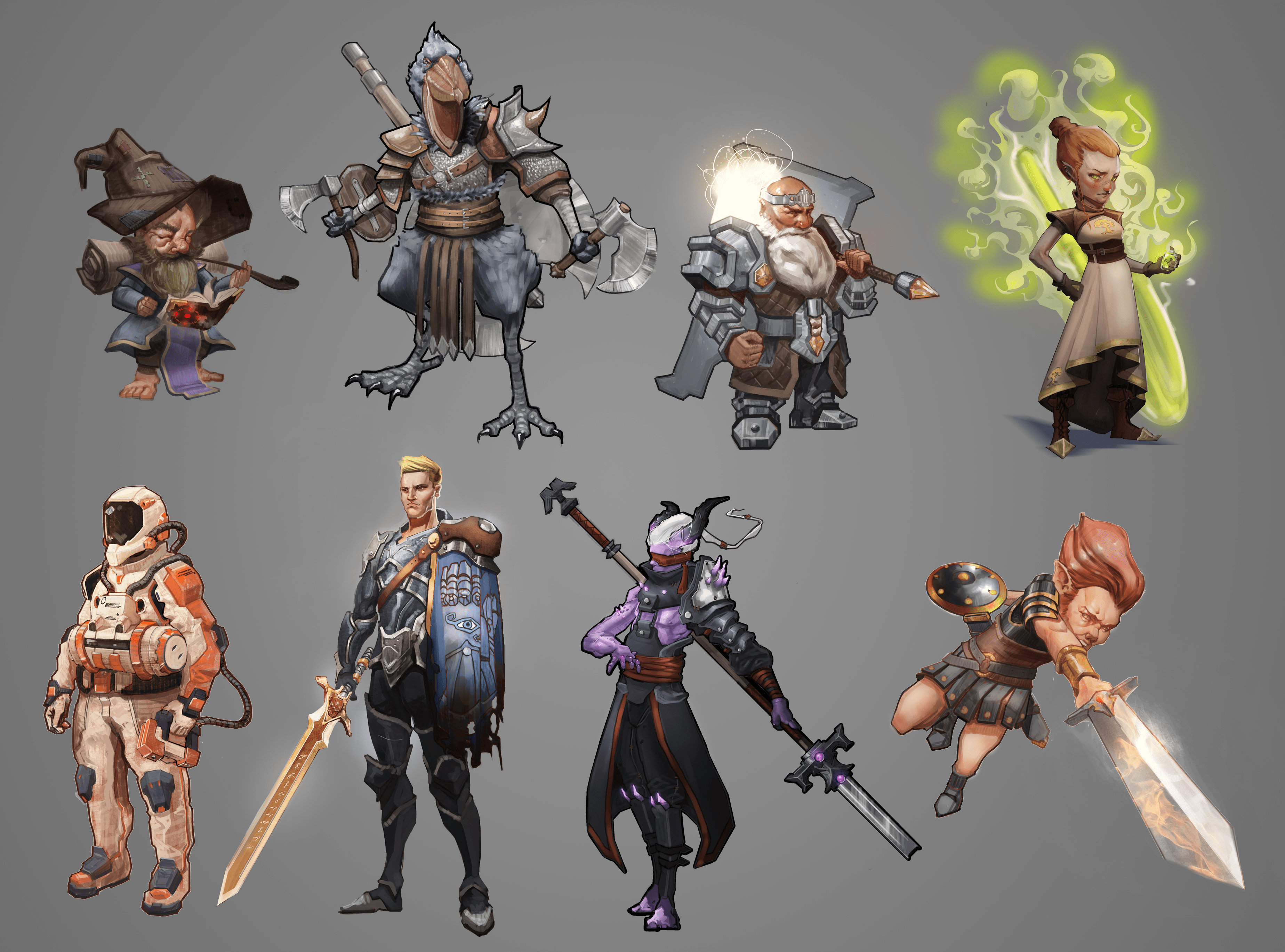 [ART] Free Character Commissions For Giving Back To Community! r/DnD