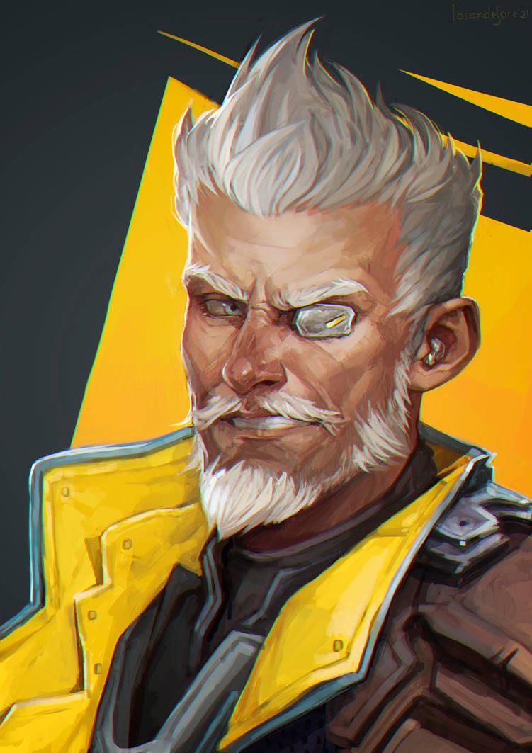 Zane Flynt art commission by lorandesore for me! r/borderlands3