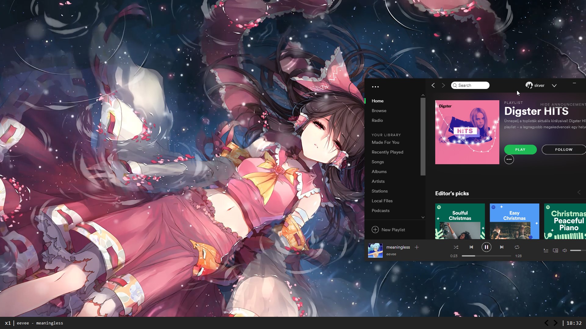 wallpaper engine with custom taskbar : r/desktops