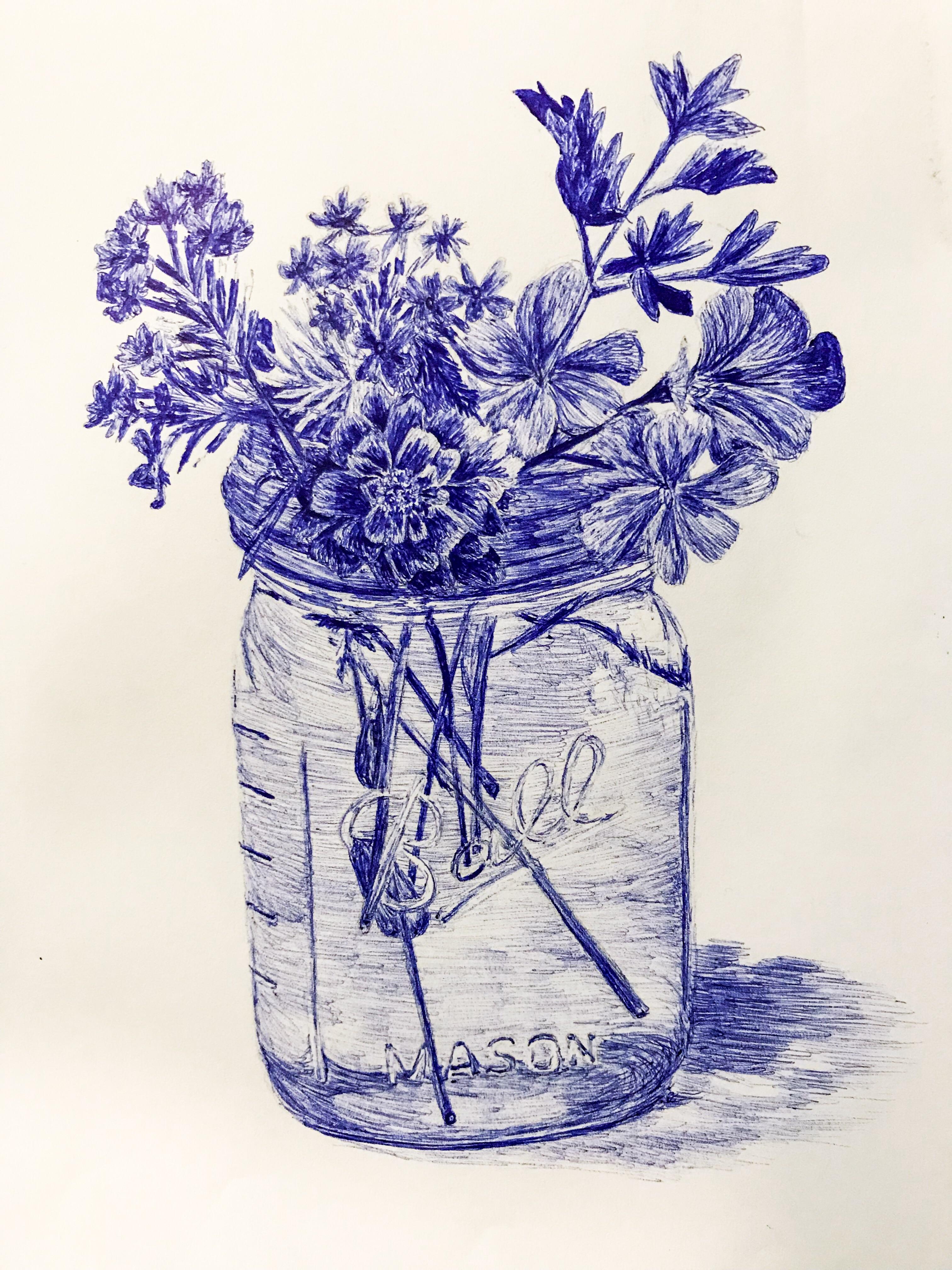 My first ballpoint pen drawing r/drawing