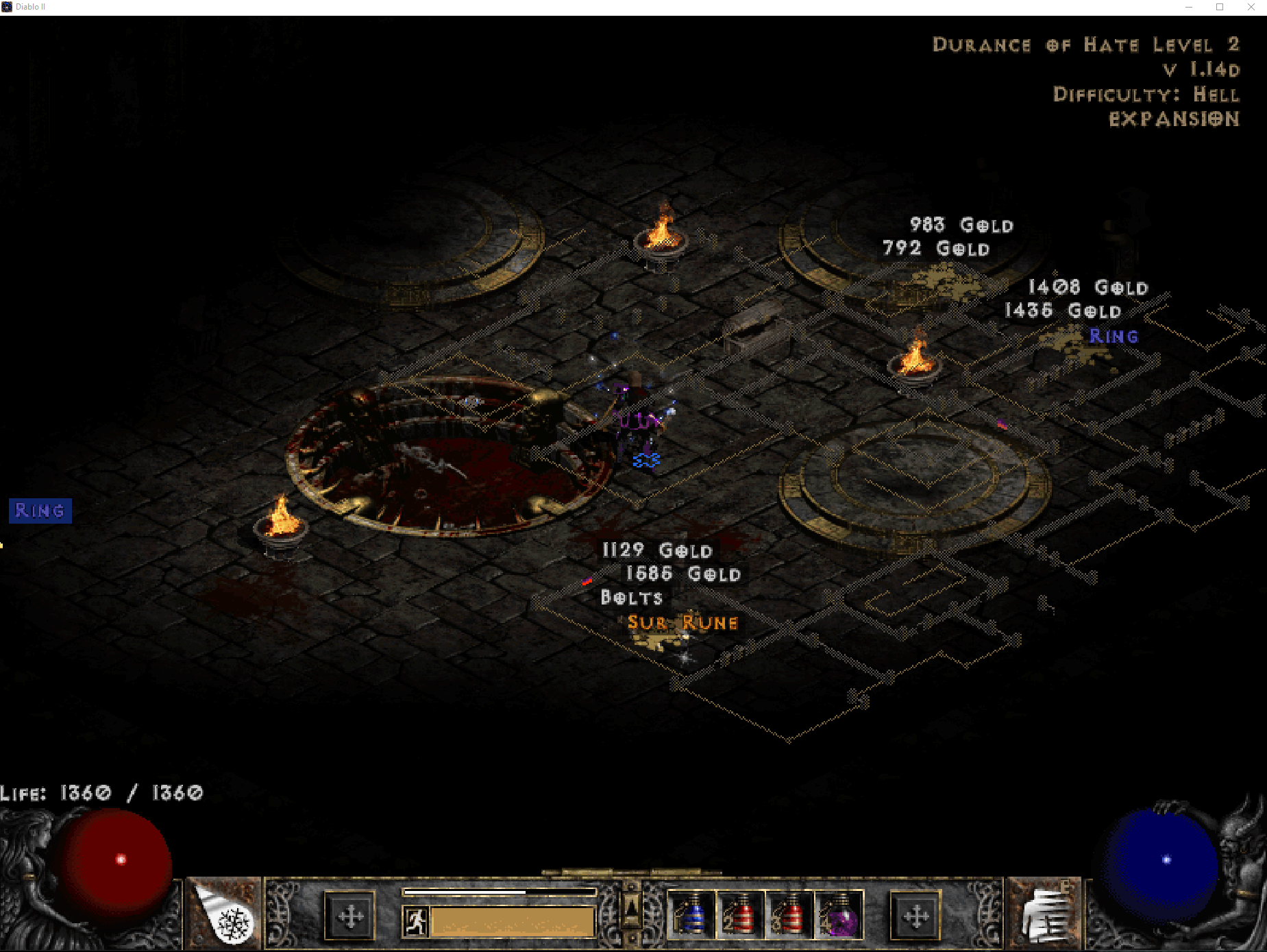 First Sur! Got this in a little treasure room right before durance lvl
