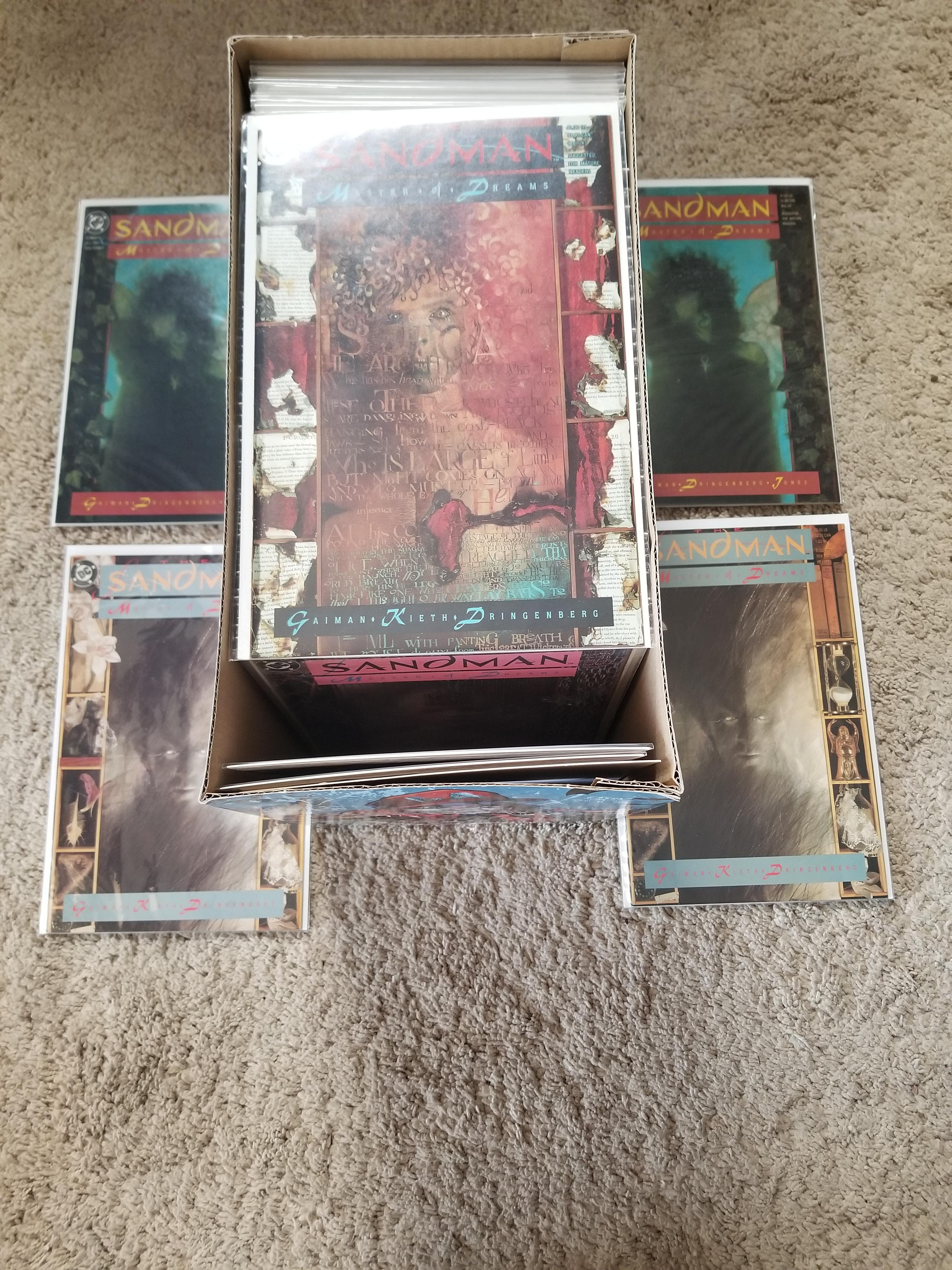 Wife's Sandman Complete Collection comicbookcollecting