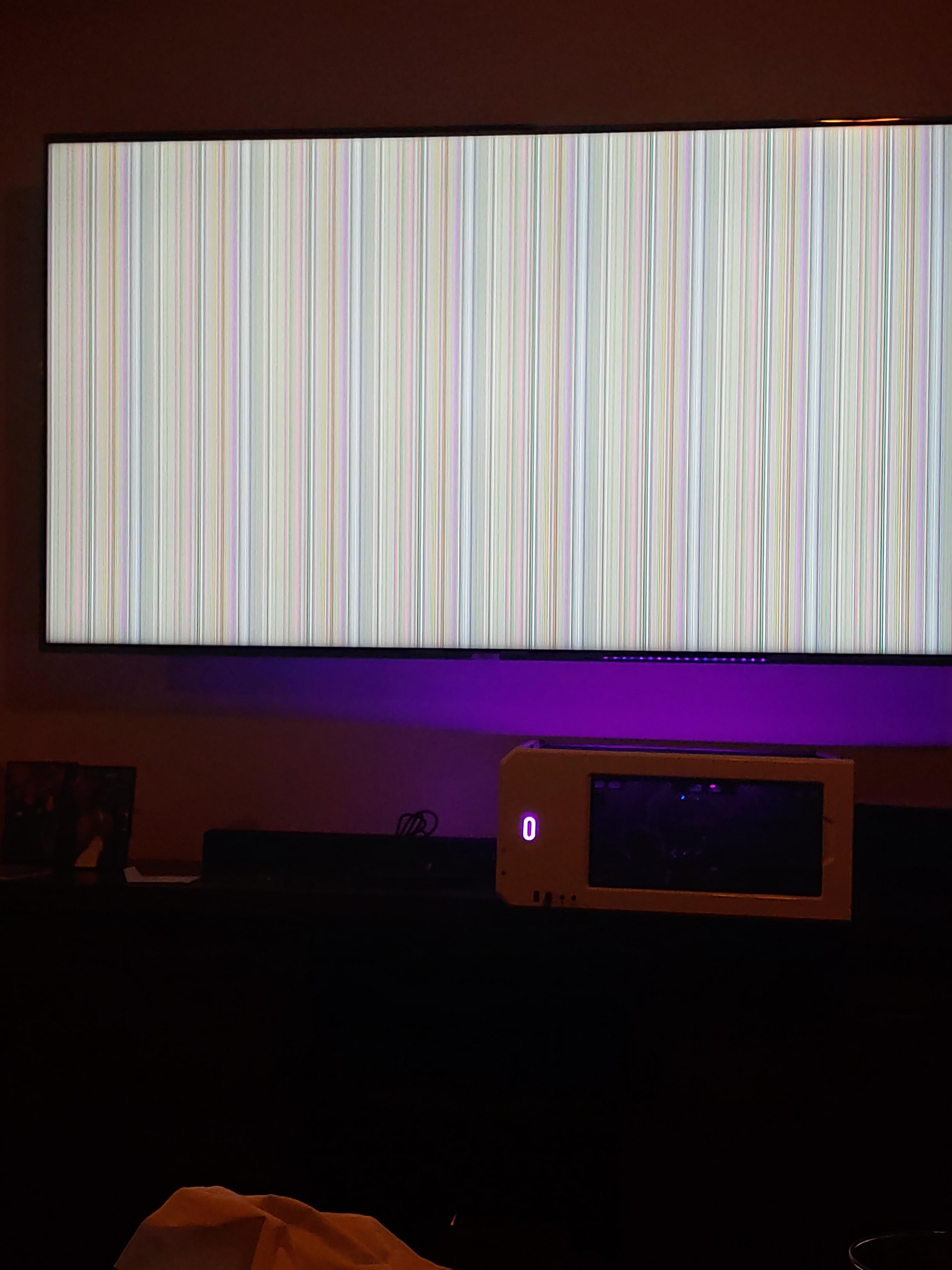 Finished this build today. Flickers to this screen frequently. Then