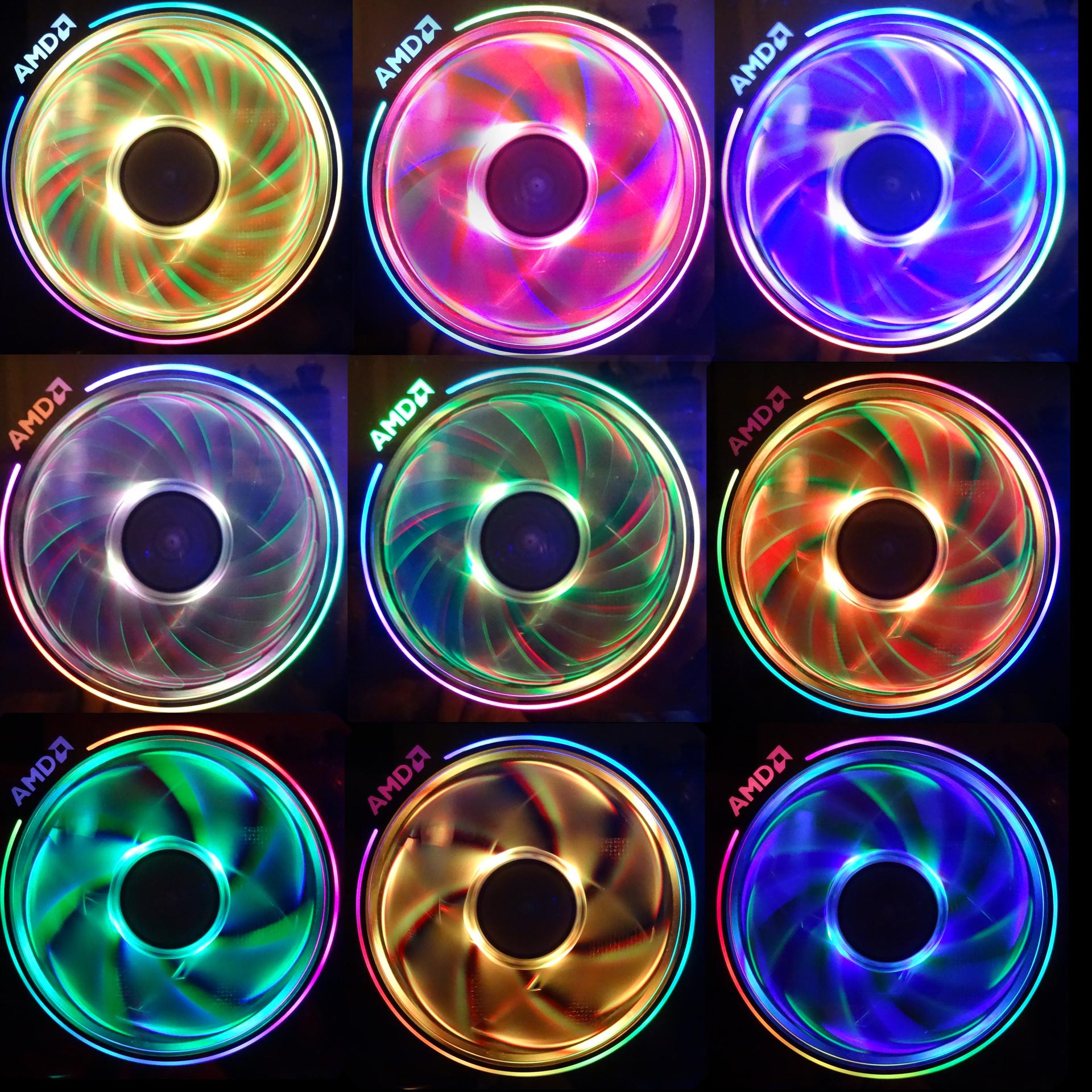 AMD Wraith Prism Software Mirage Effects AMD RGB Mirage Prism 