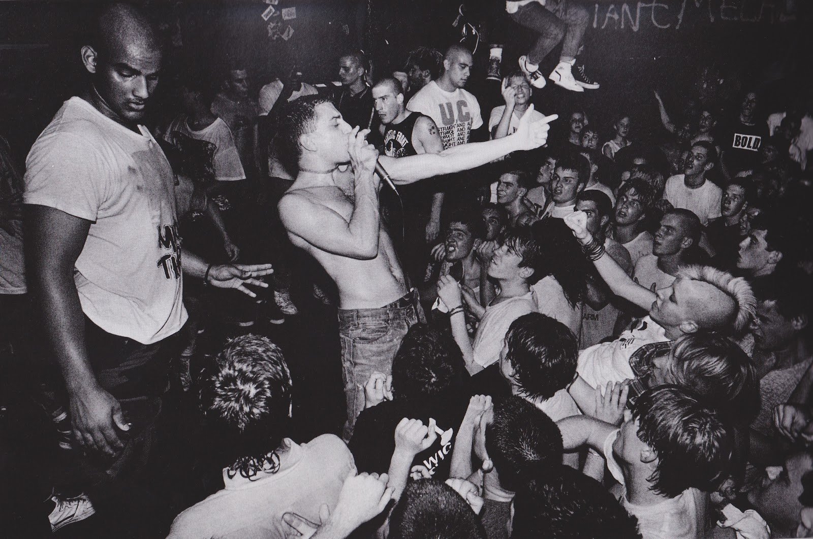 Youth Of Today "Shutdown" show with Gorilla Biscuits and Side by Side