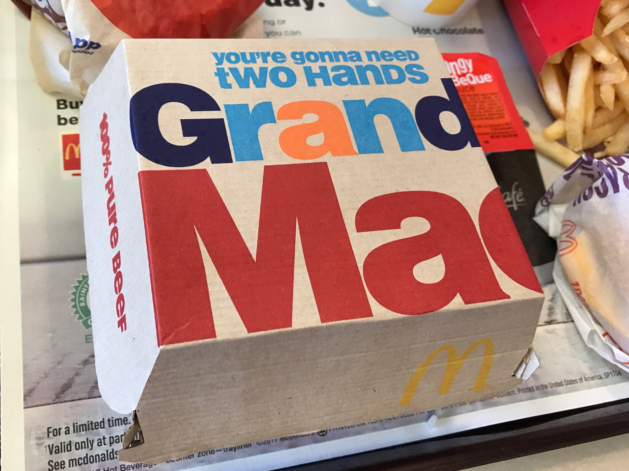 You're gonna need two hands, Grandma CrappyDesign