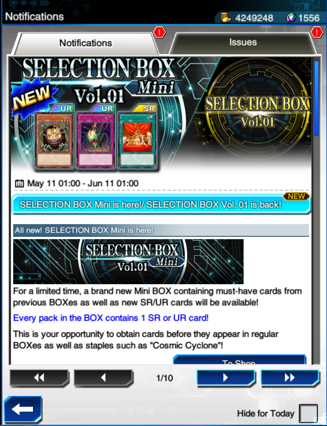 Selection Box Vol.01 and a Mini Selection Box released! r/DuelLinks
