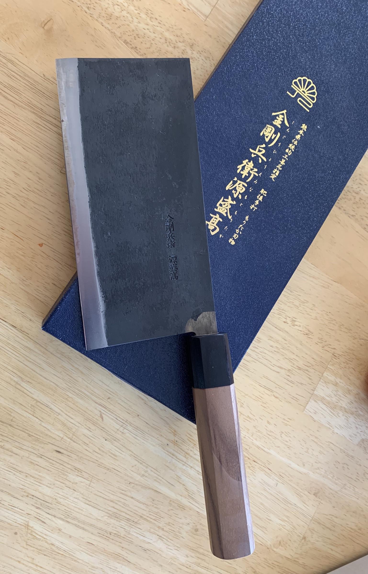 NKD 2 of 3. A Chinese style cleaver from Moritaka Hamono r/chefknives