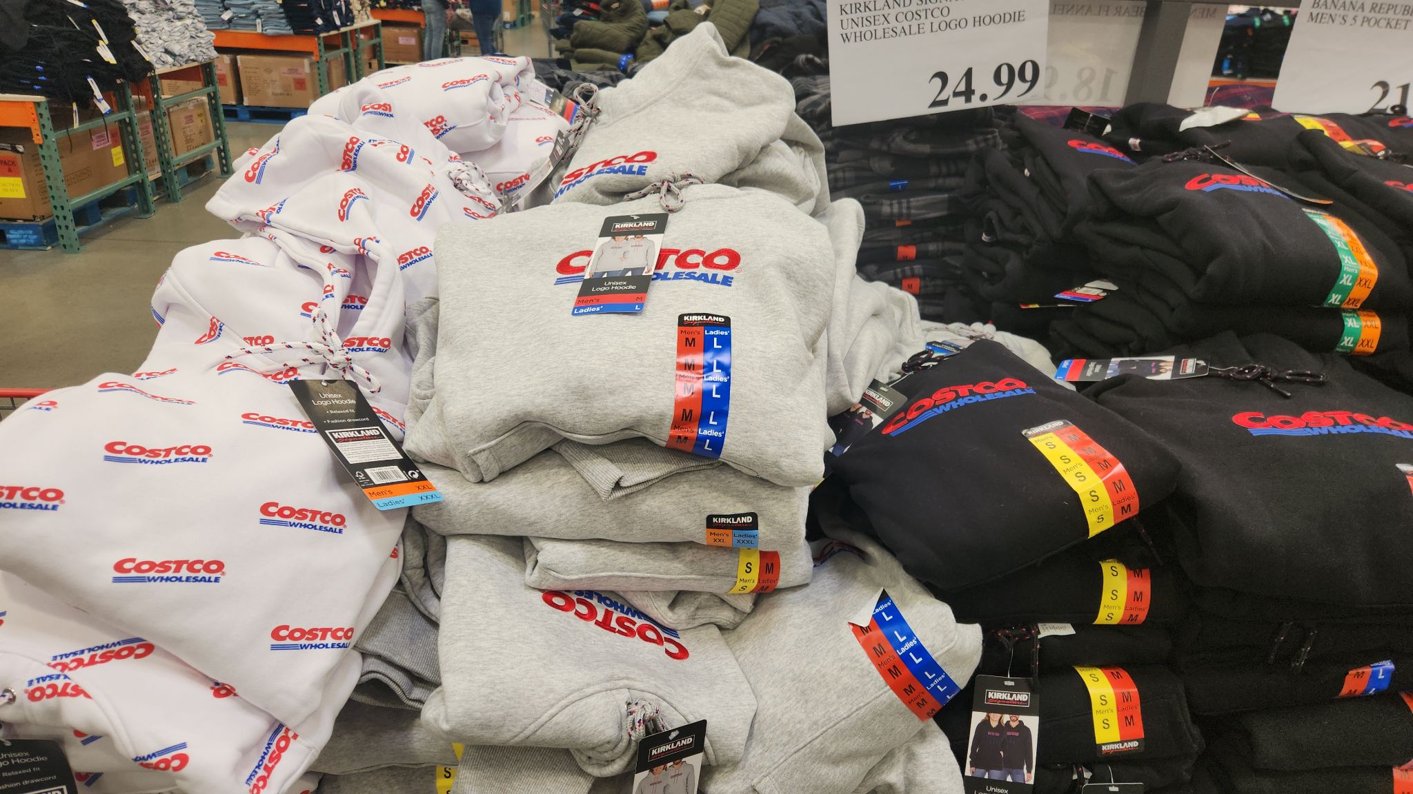 I've been waiting for ANY of the Costco sweatshirts, and suddenly they're ALL here r/Costco
