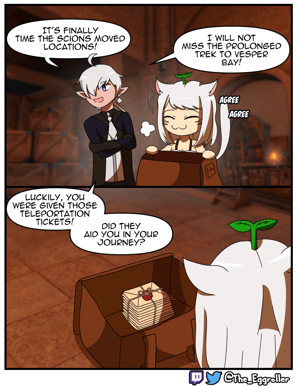 Vesper Bay Aetheryte Tickets (The_Eggroller) r/ffxiv