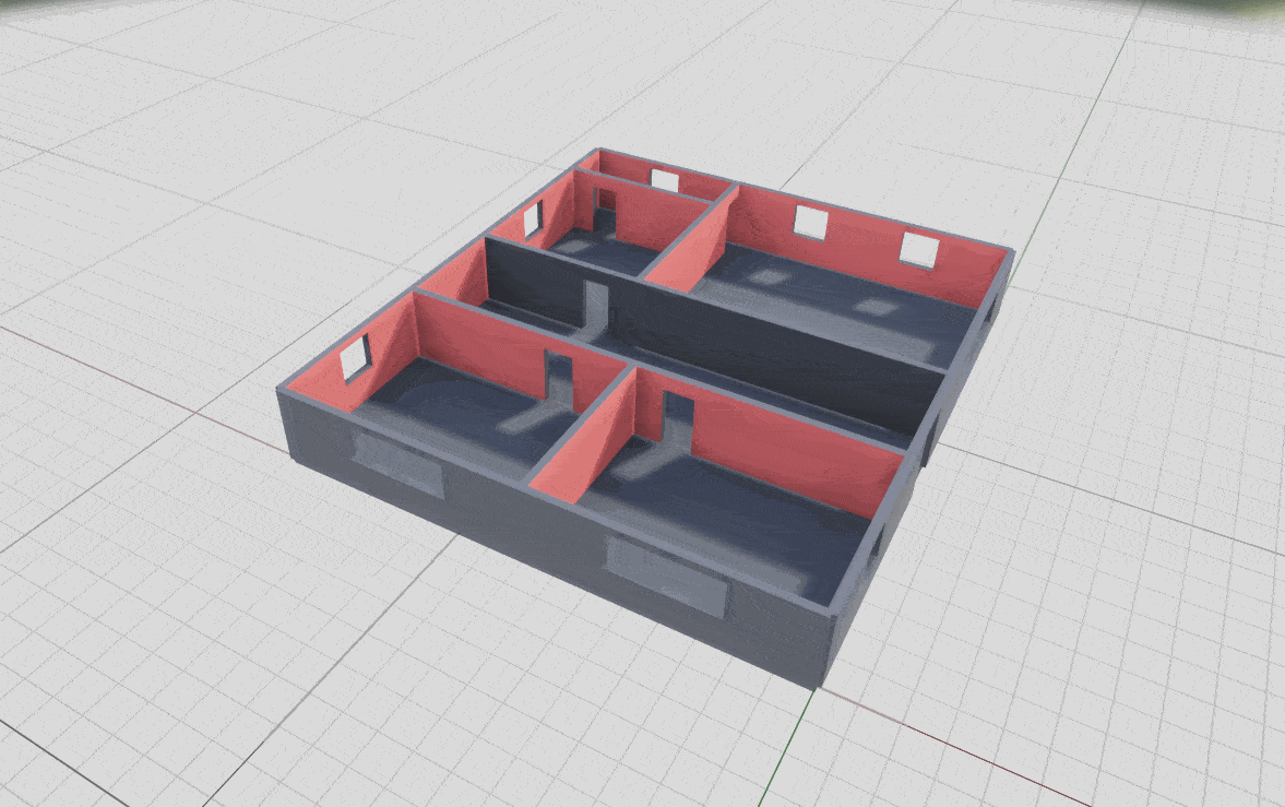 Screenshot Saturday Full Working House Floor Generation With Windows Unrealengine