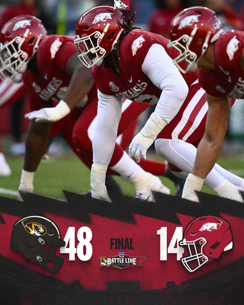 [Post Game Thread] Mizzou crushes Arkansas r/miz