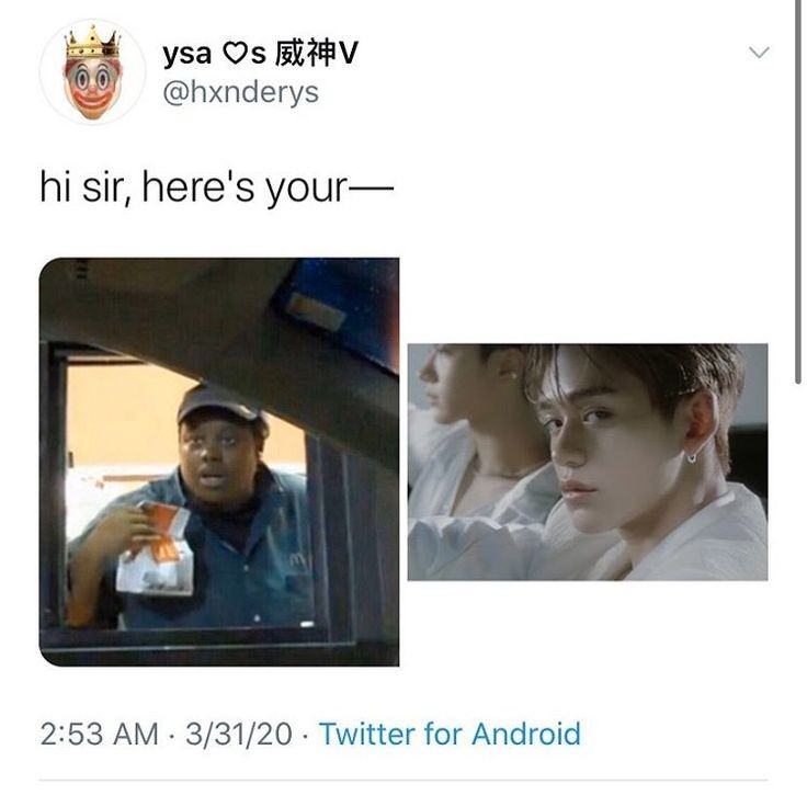 Sir, this is a mcdonalds drive thru memeculturetechnology