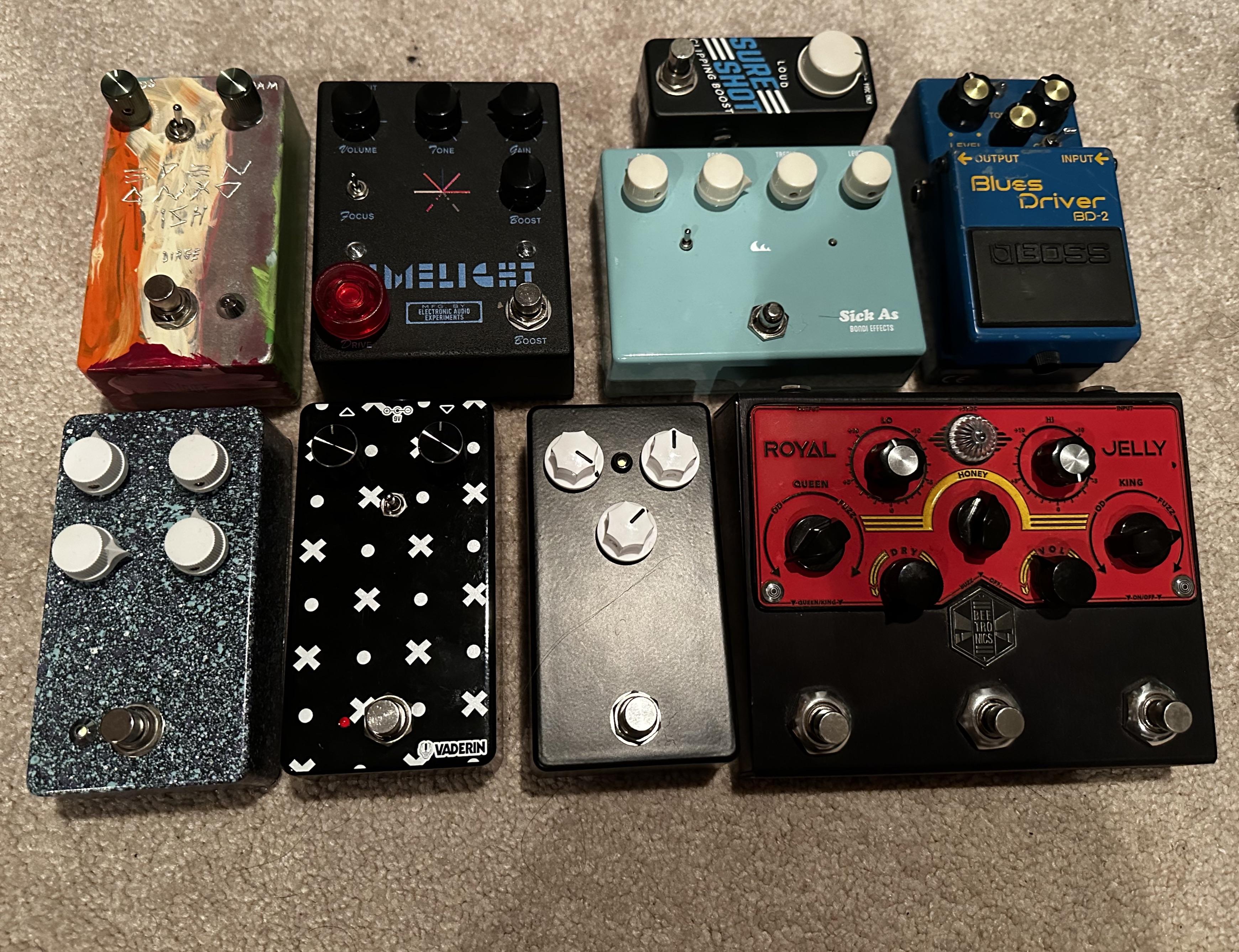Pretty much all the drive pedals I own - what are some of your favorite