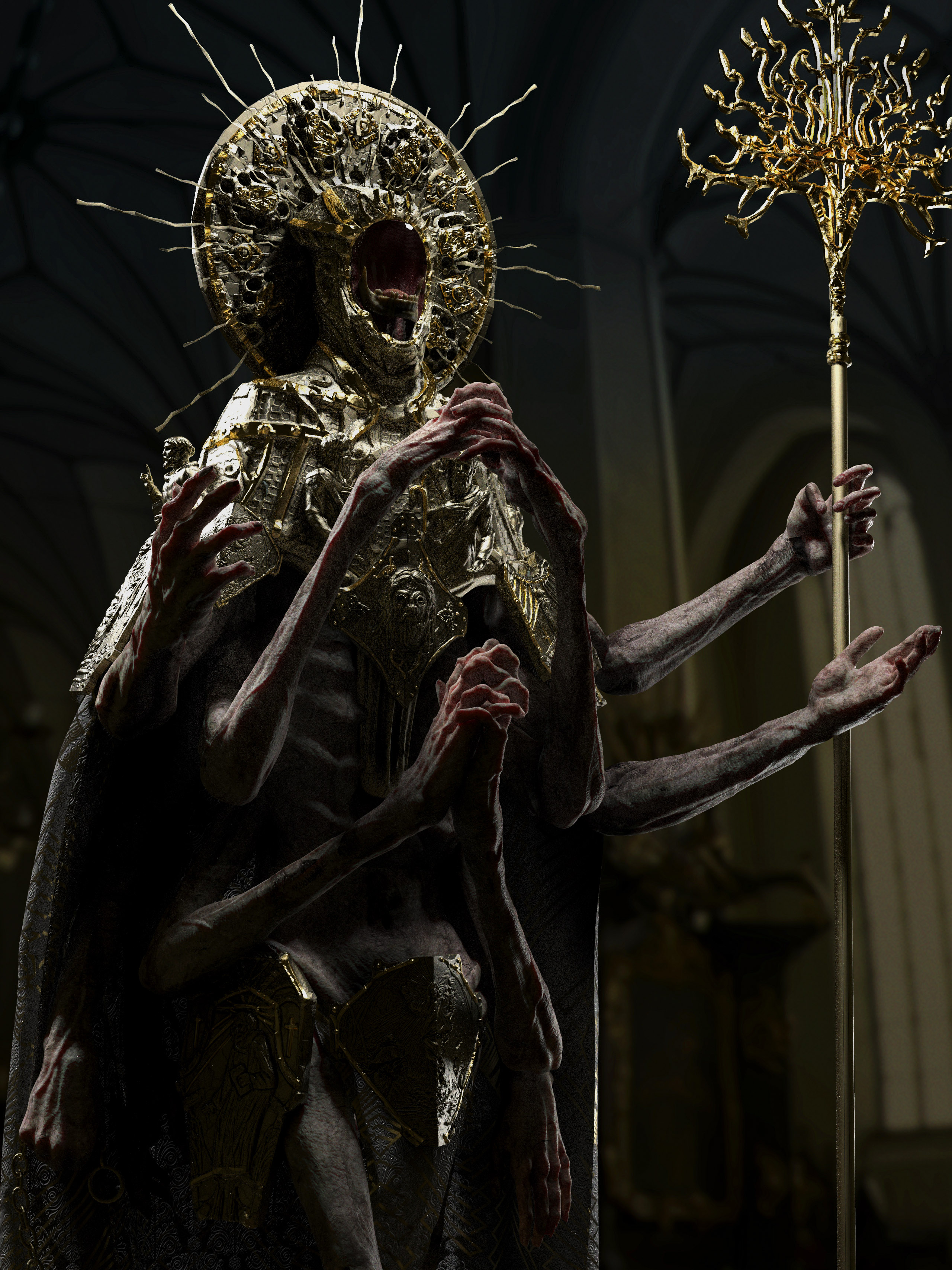 Wow... looks like a boss from Elden Ring Eldenring