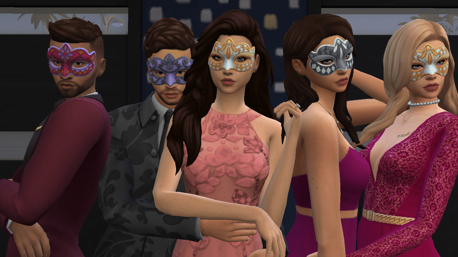 Recently figured out the secret society masks work really well for