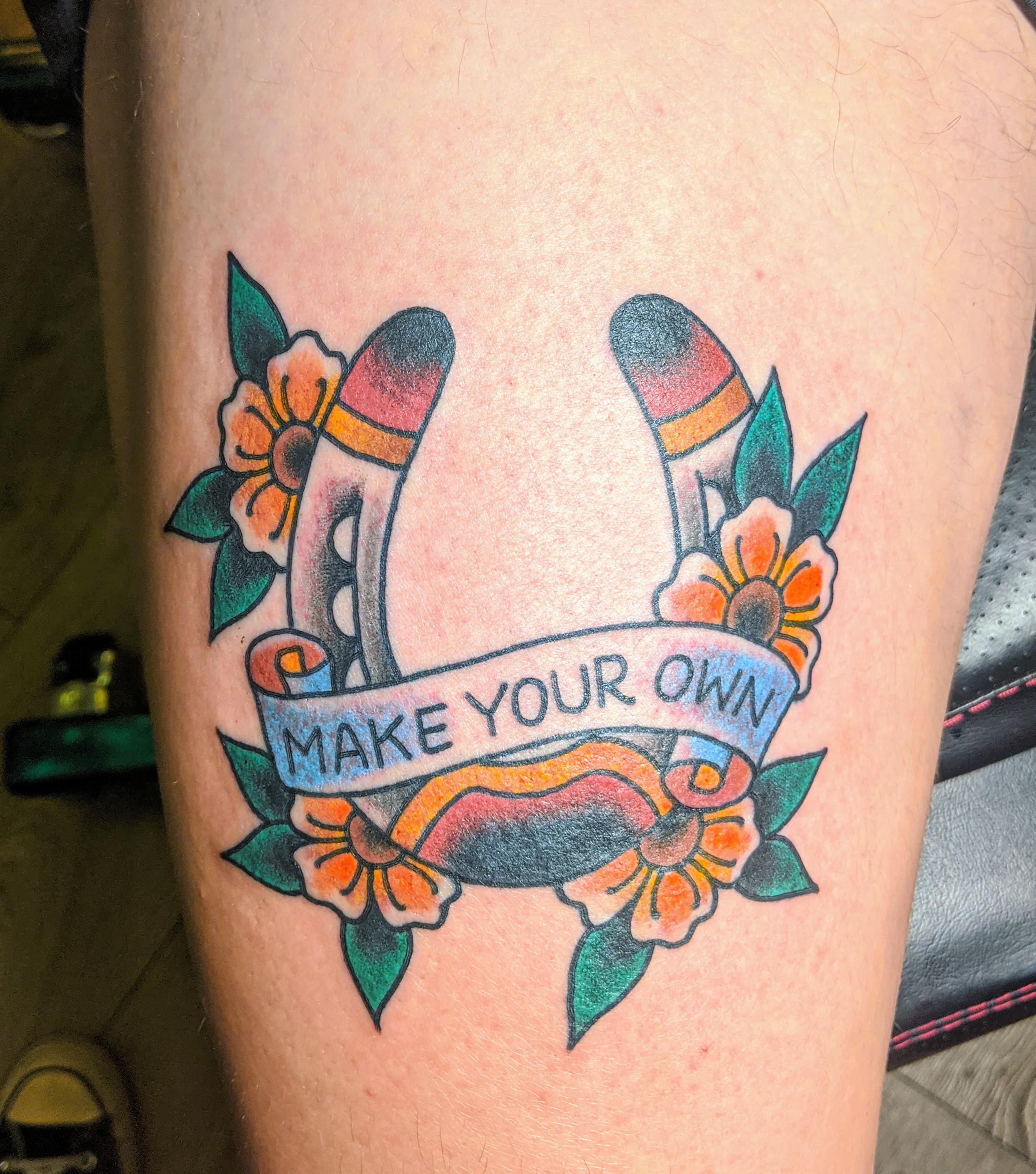 My father always told me to "make my own luck." Rad