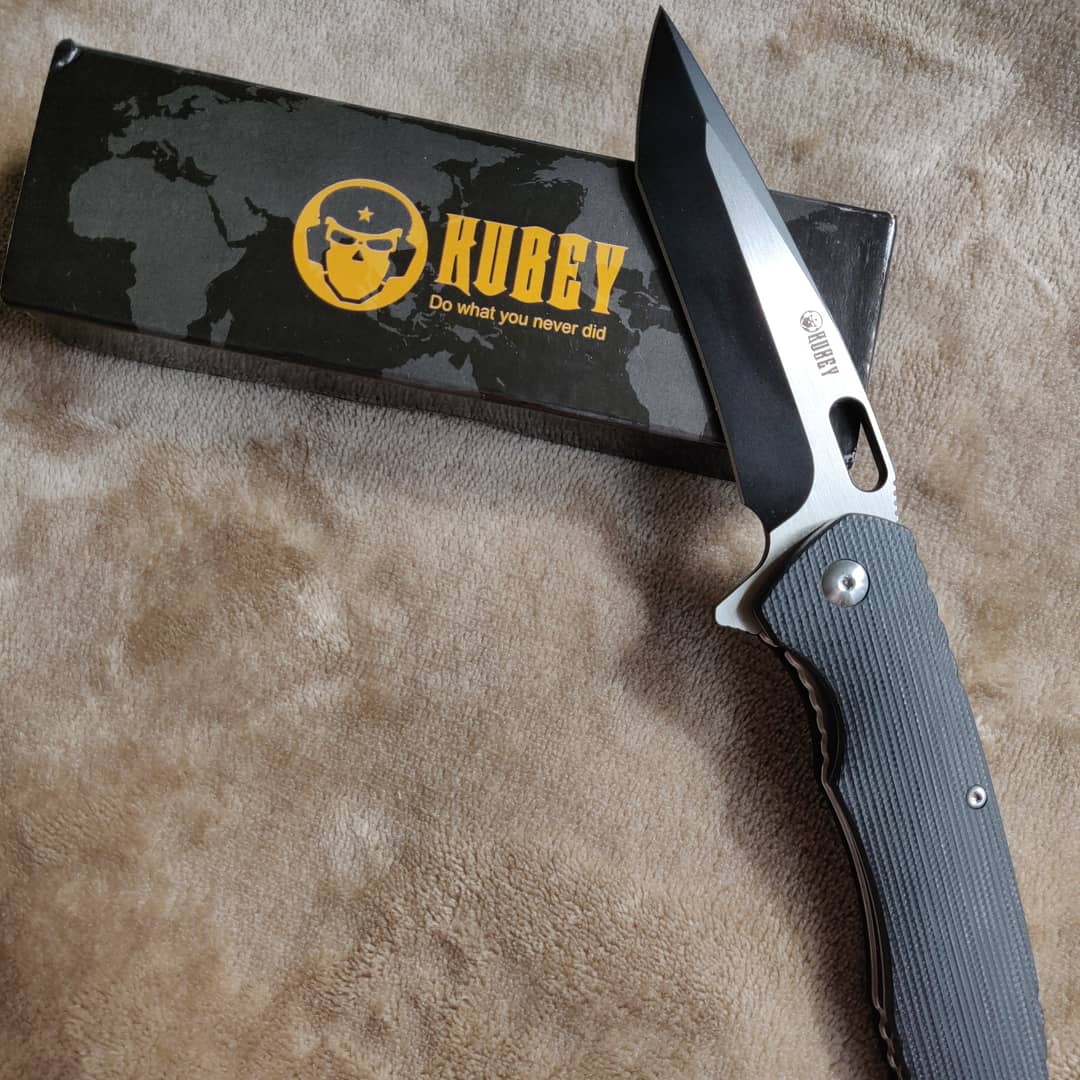 Guys please try this 25 D2 Ceramic ball bearing big tactical Knife! Kubey Night Ku003. I wish i