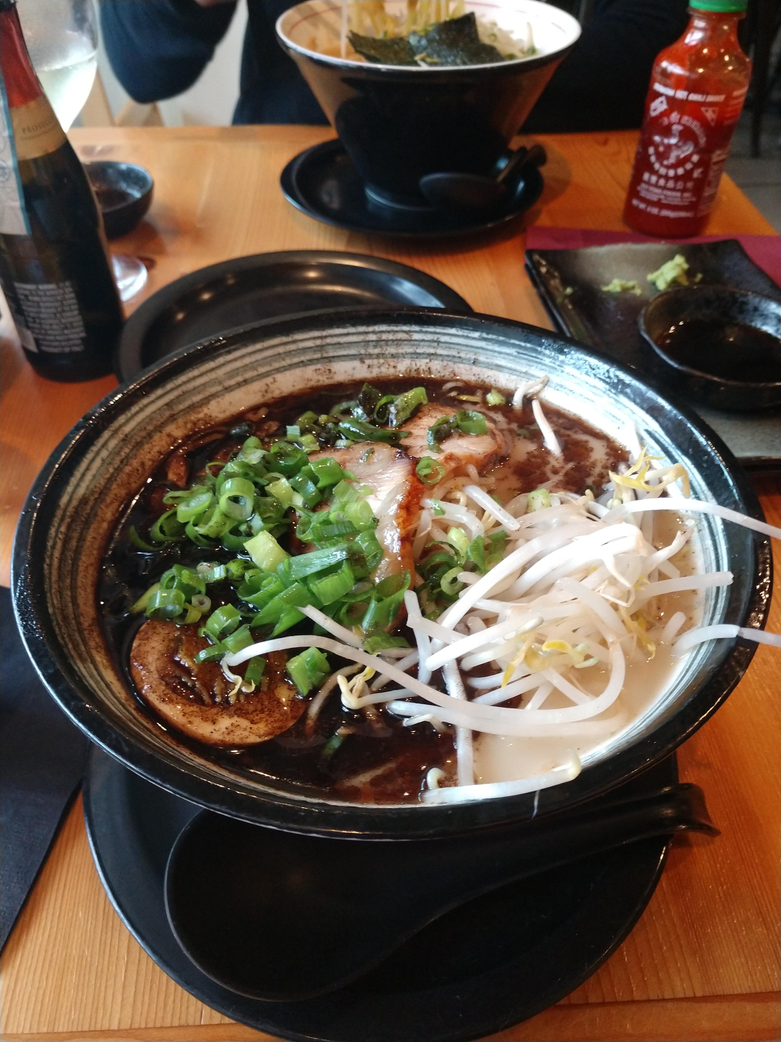 Black Tonkotsu from Kippo Ramen in Baltimore 👌 r/ramen