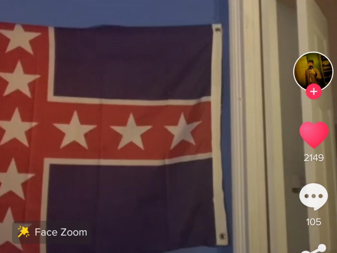 Flag found on TikTok, could not tell what it was r/vexillology