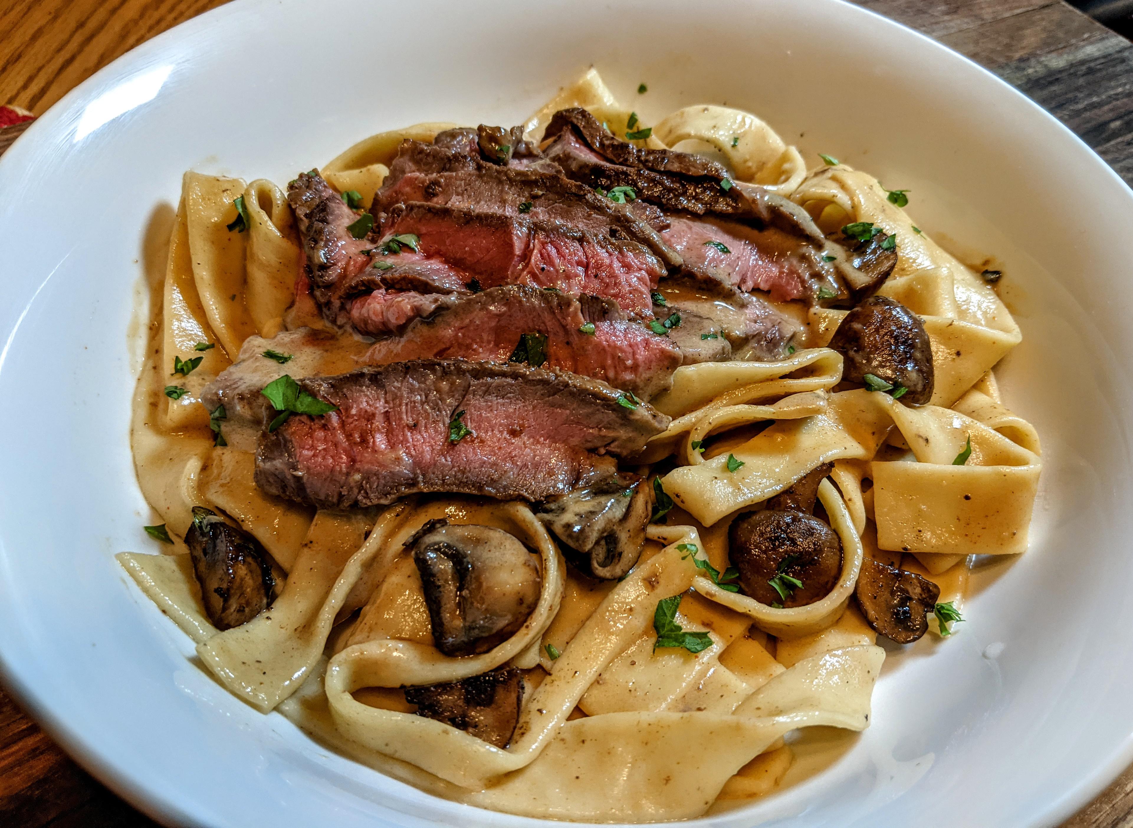 [Homemade] Beef stroganoff with homemade egg noodles Magic_Wand
