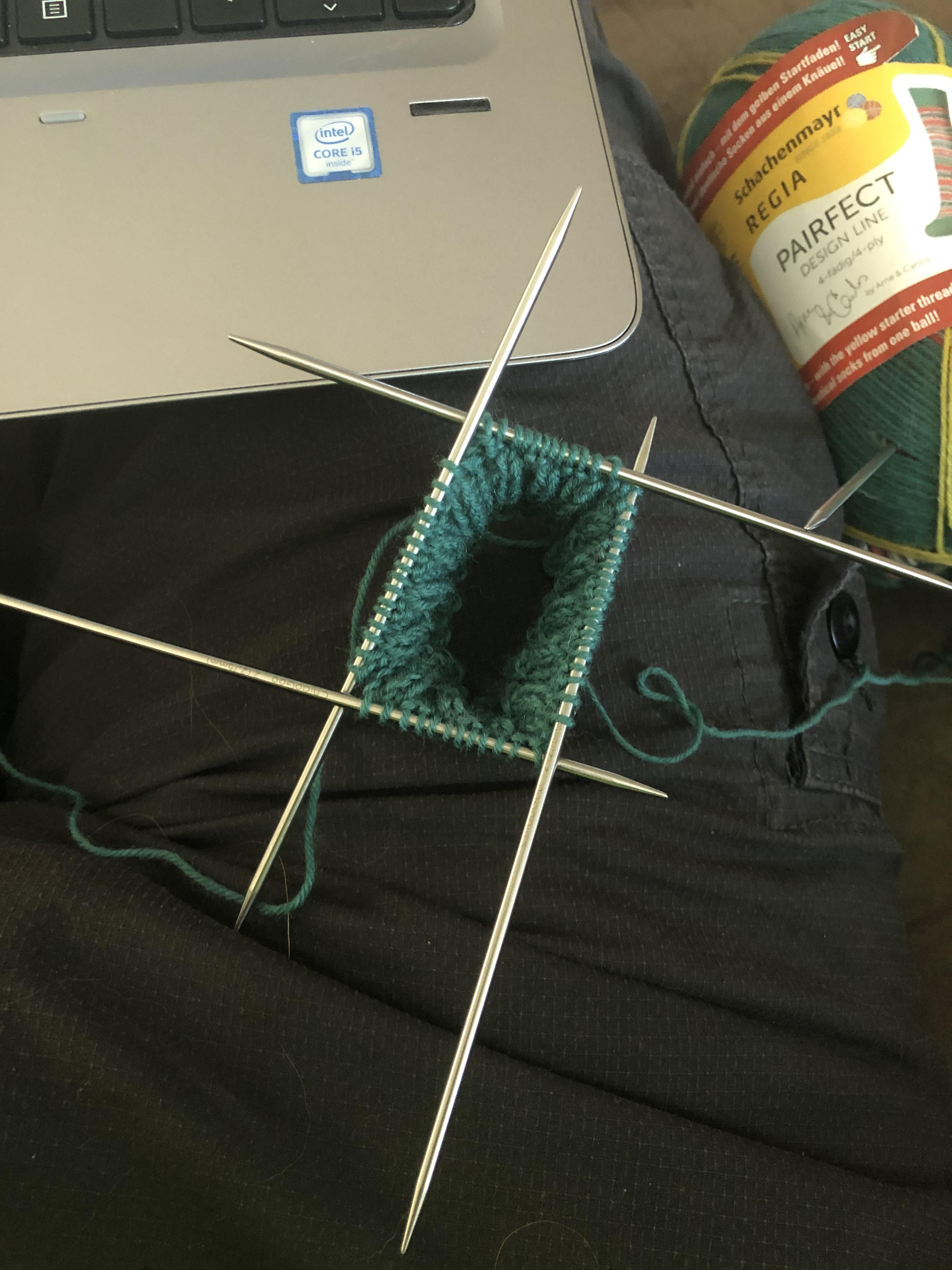 Hashtag first sock any tips on fighting the needles? r/knitting
