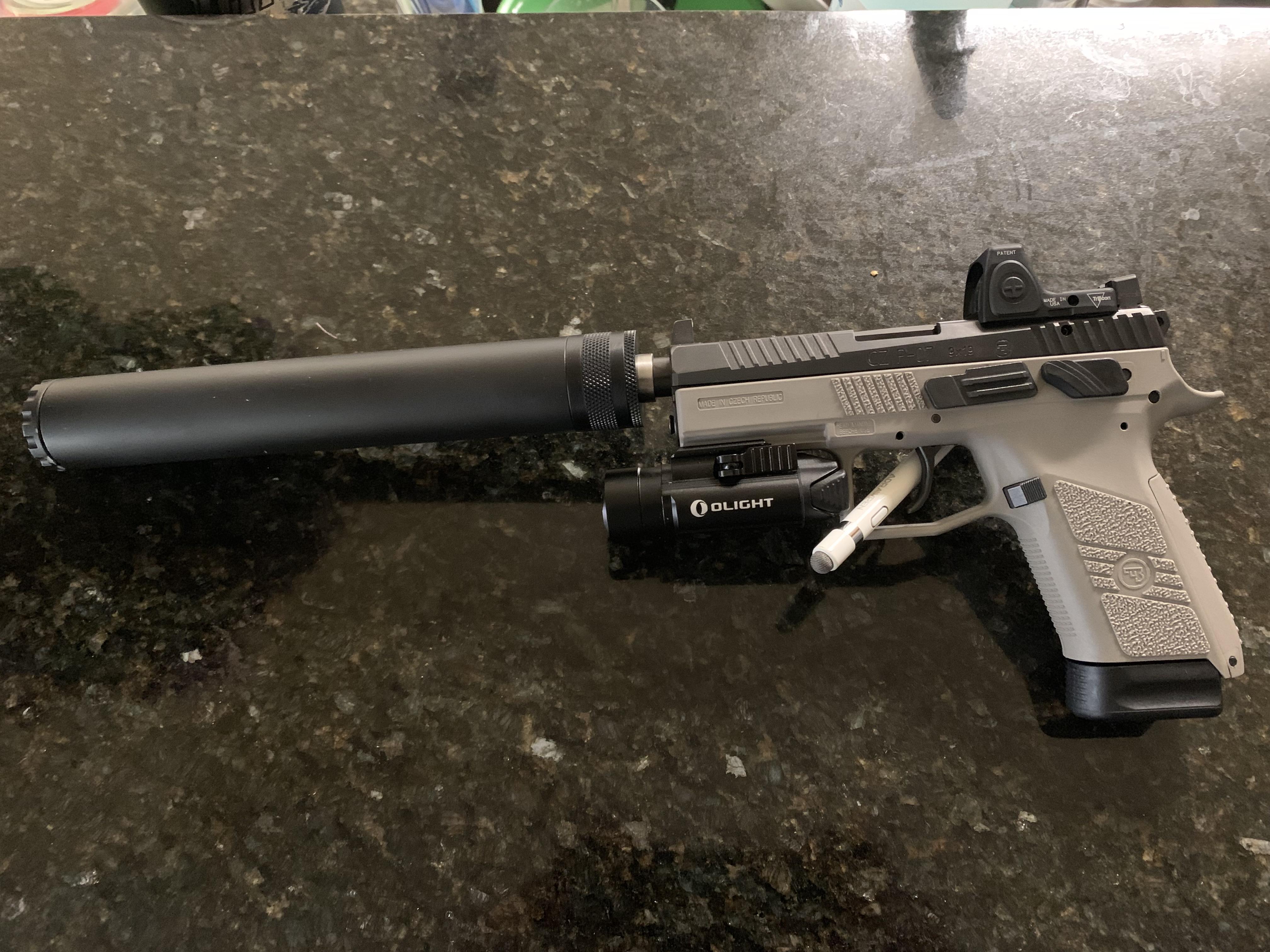 My CZ P07 is Finally Complete! r/guns