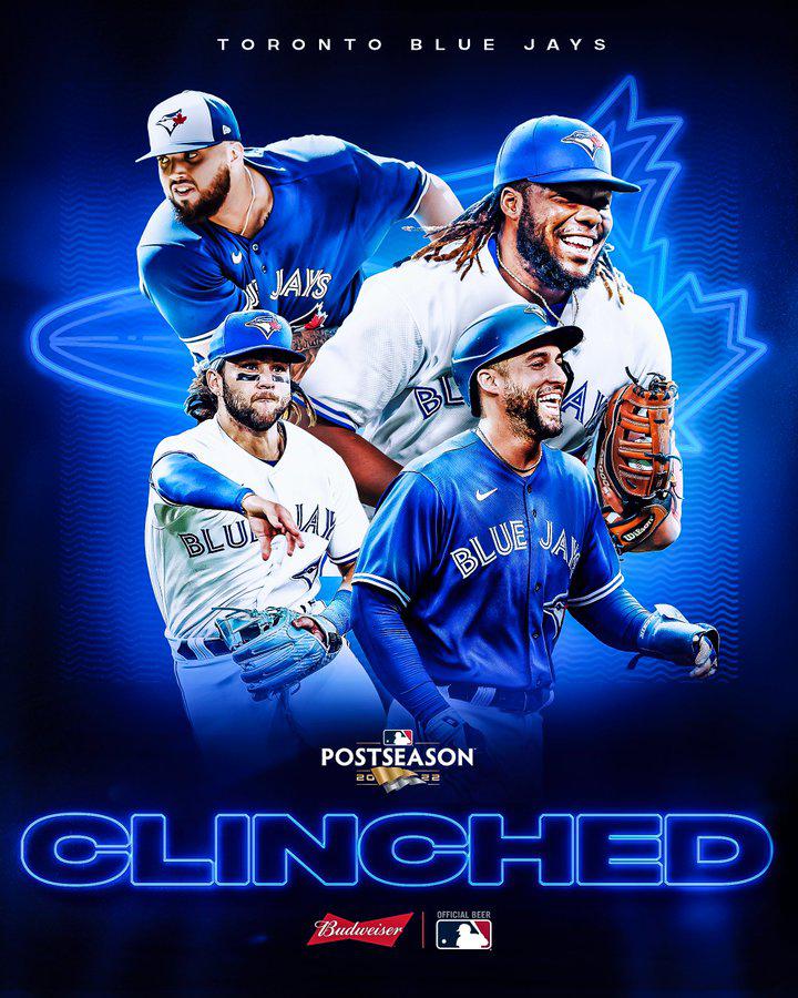 The Toronto Blue Jays are going to the postseason! r/mlb