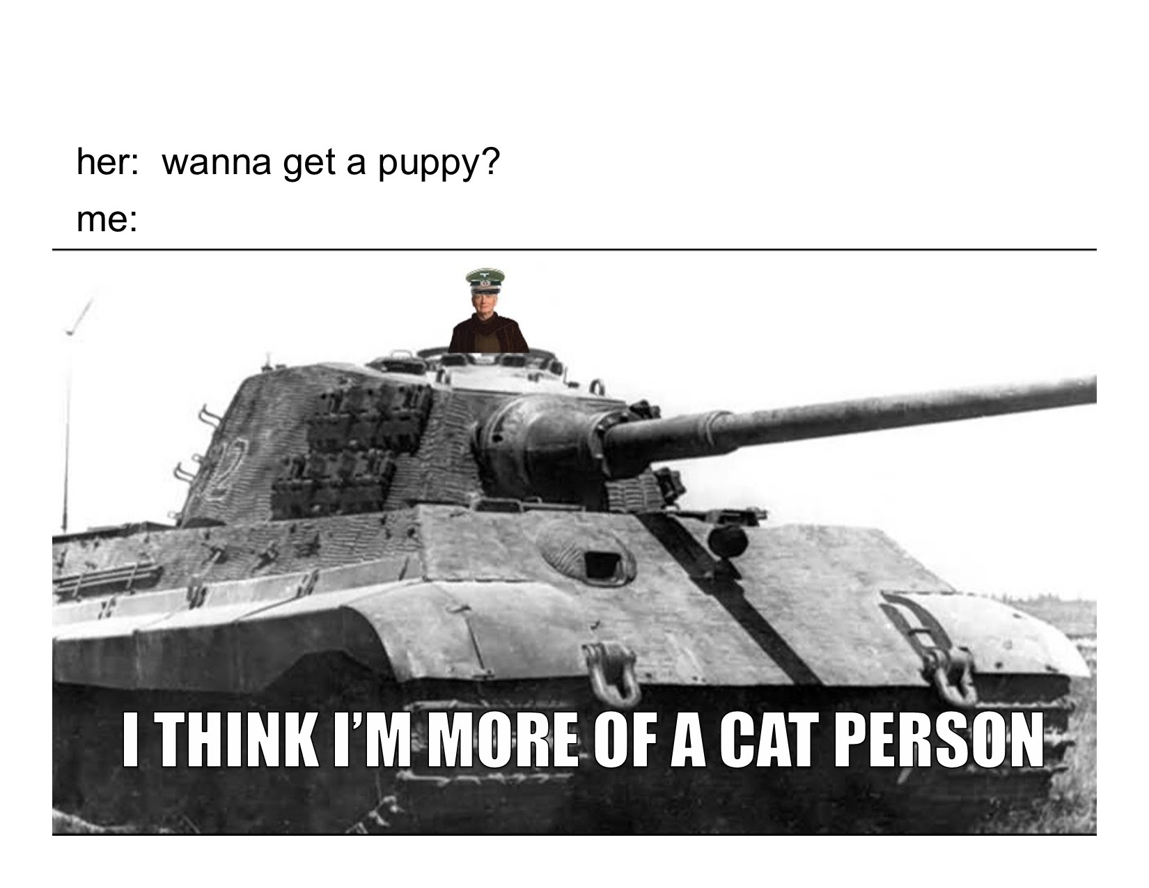 when she asks about pets r/HistoryMemes