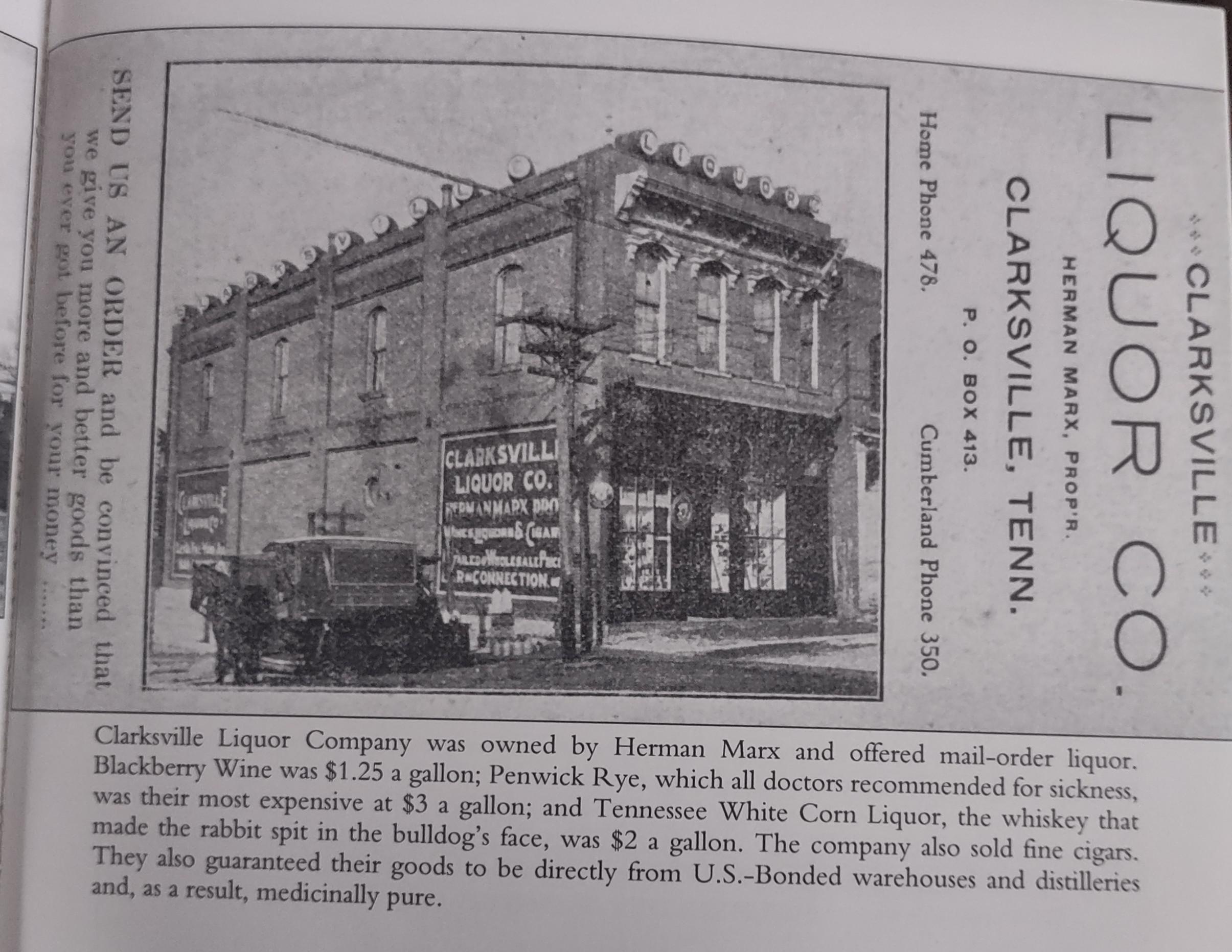 The Clarksville Liquor Company r/Clarksville