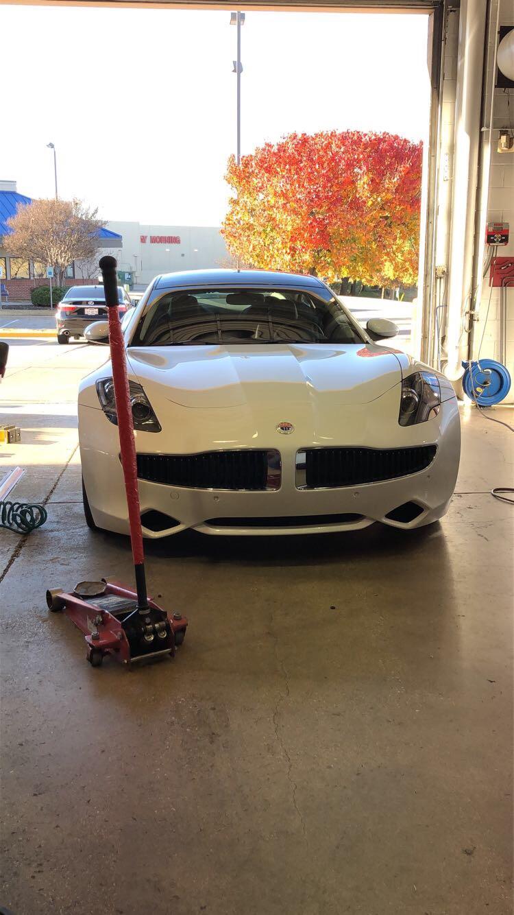 [Fisker Karma] at my tire shop in Lewisville, TX r/spotted