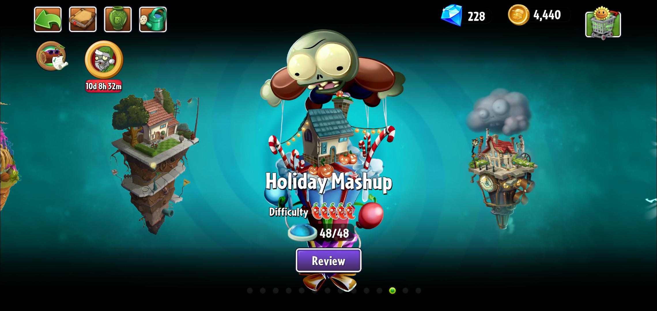 What's your Favorite World in Plants vs Zombies 2 ? Yes Reflourished