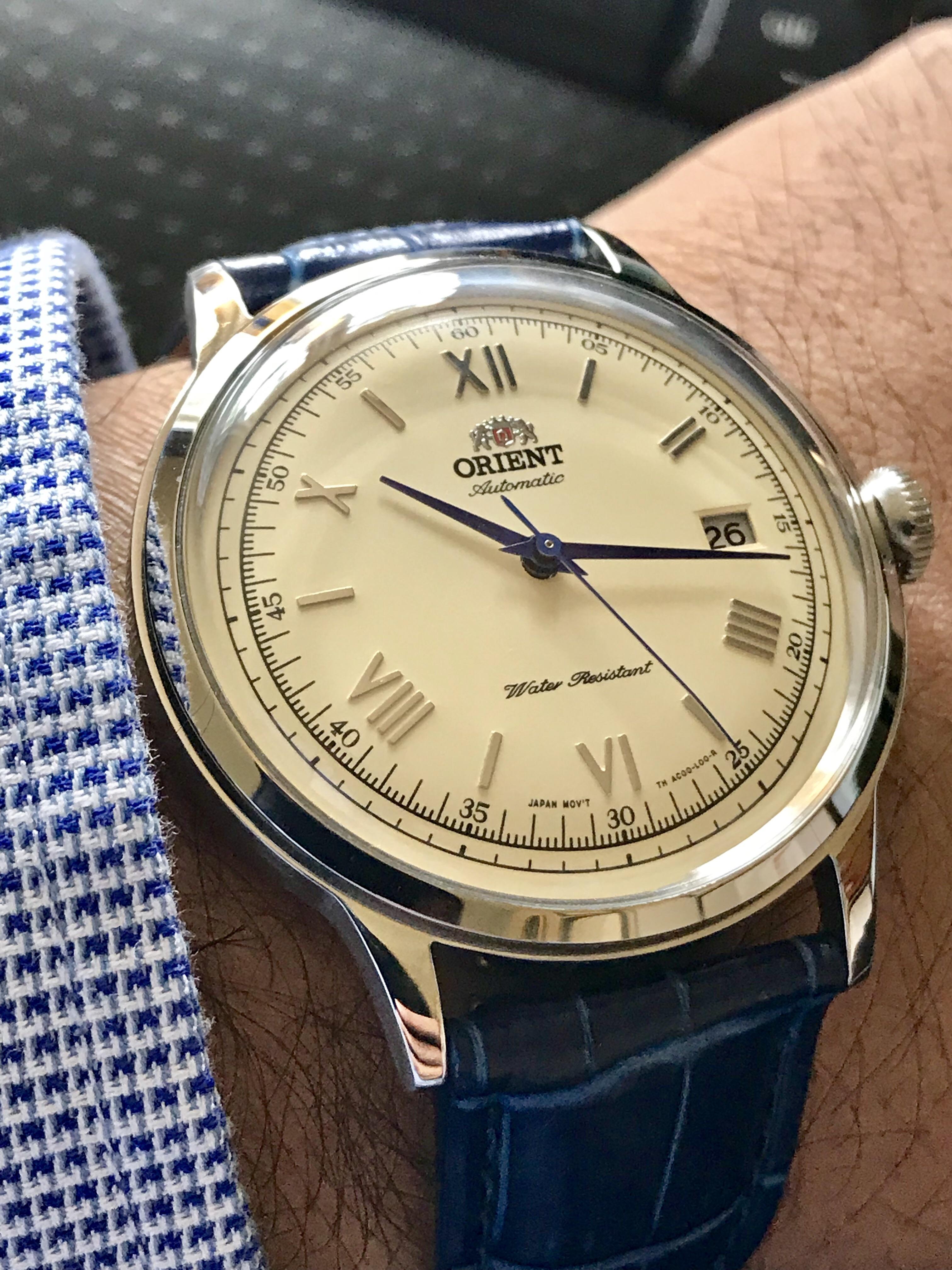 [WTS] Orient Bambino Gen2 V2 w/straps and deployant clasp r/Watchexchange