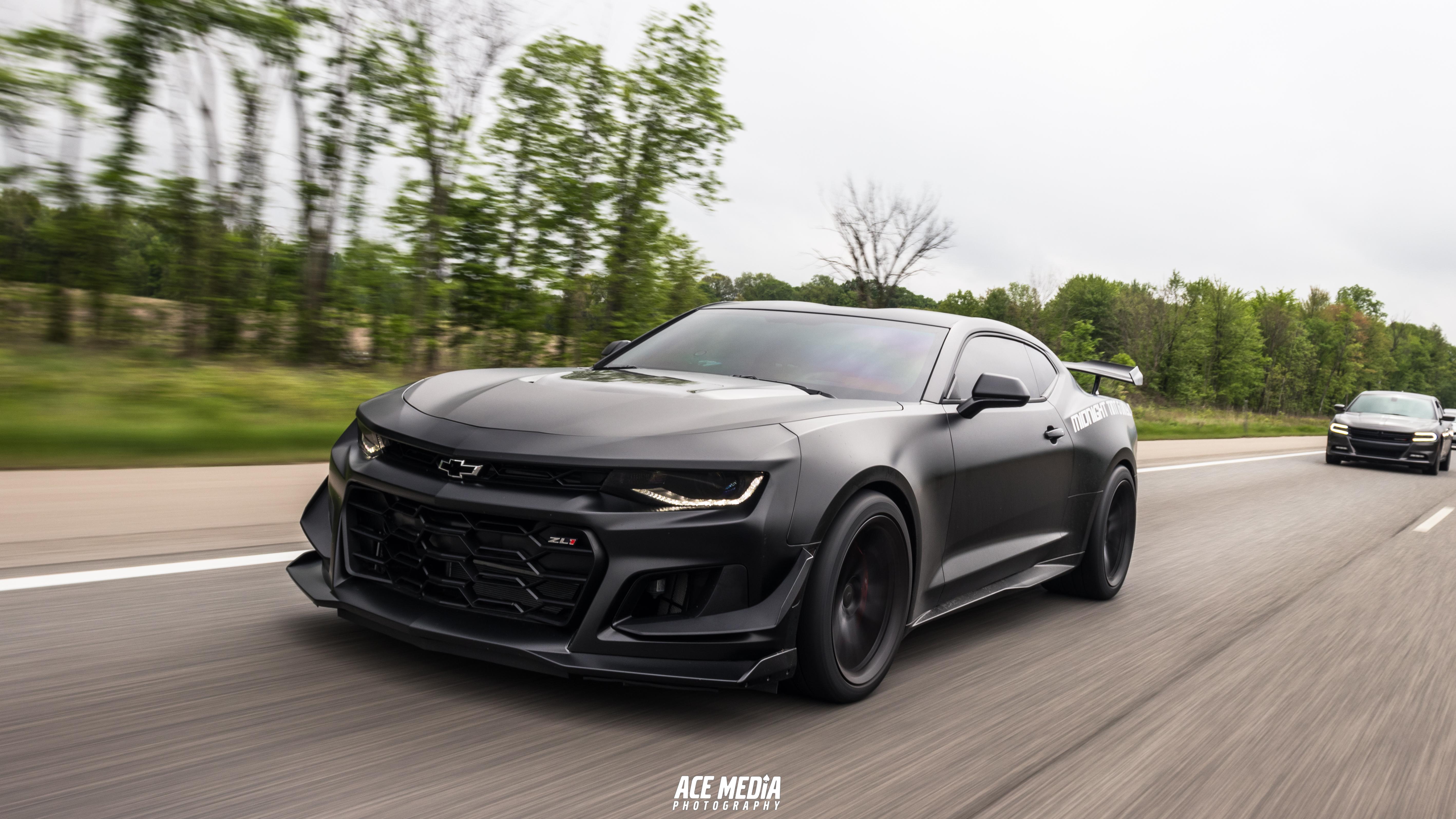 Friend's new ZL1 1LE wrapped in Xpel Stealth r/camaro