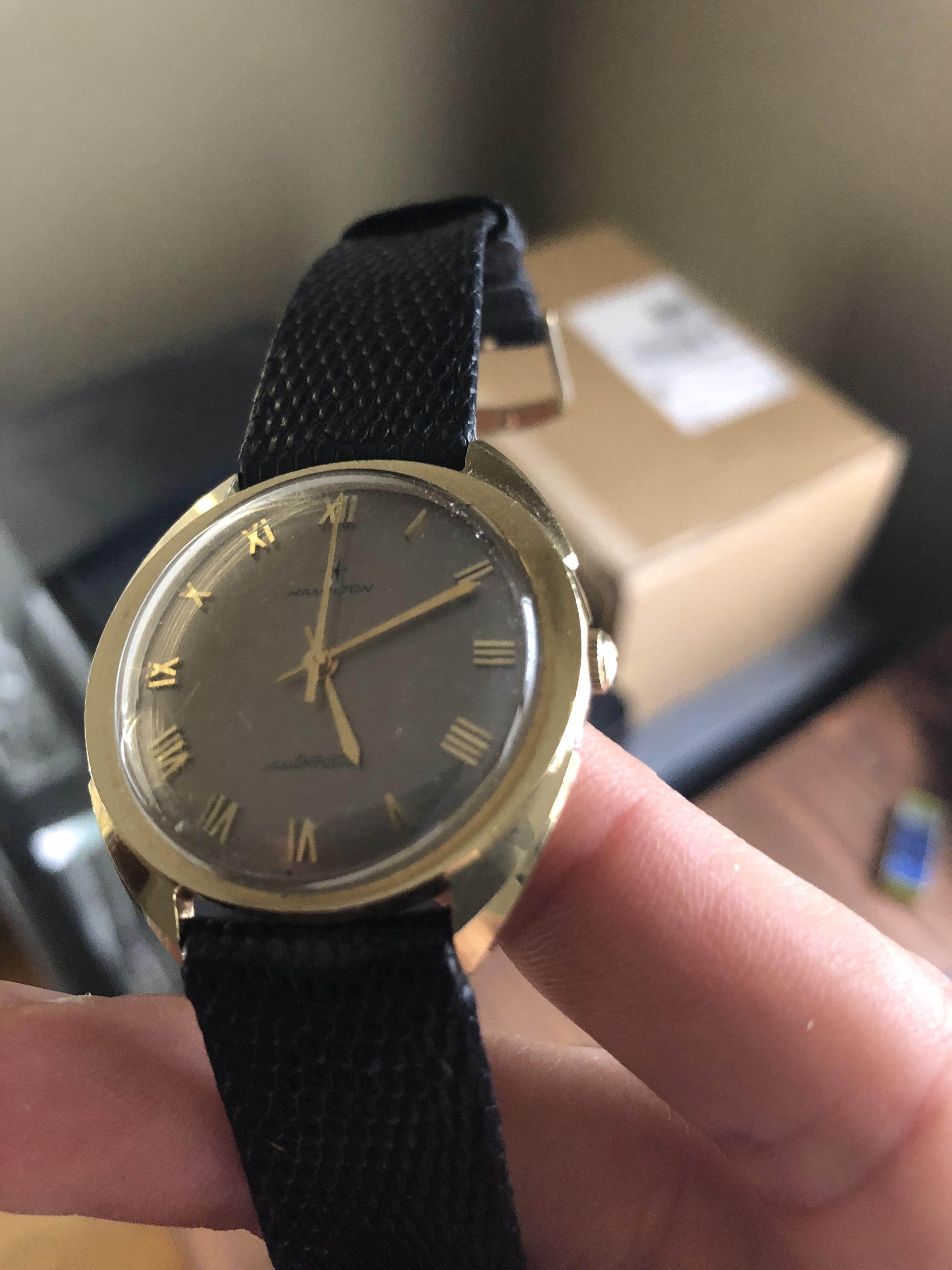[Hamilton] Just noticed the Roman Numeral 4 on my dad's old automatic
