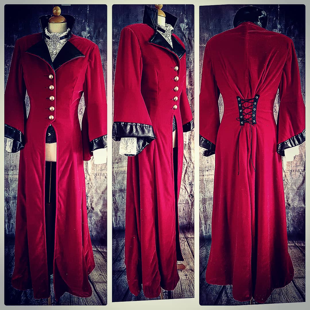 [Self] OUAT Regina's Red Coat costume is finally finished. I made this