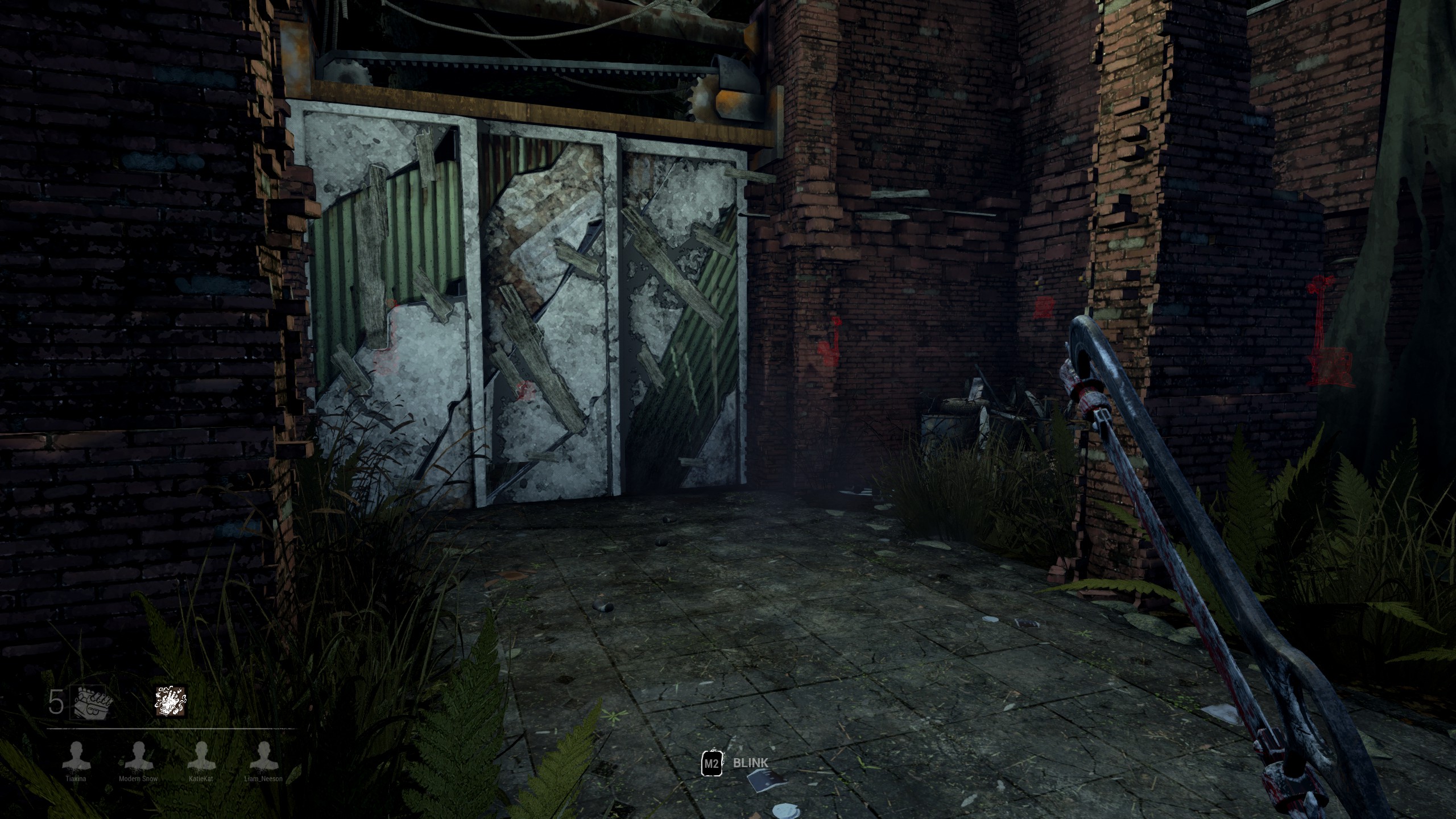 TIL that nurse can blink behind the closed gate and *TURBOSPOOK