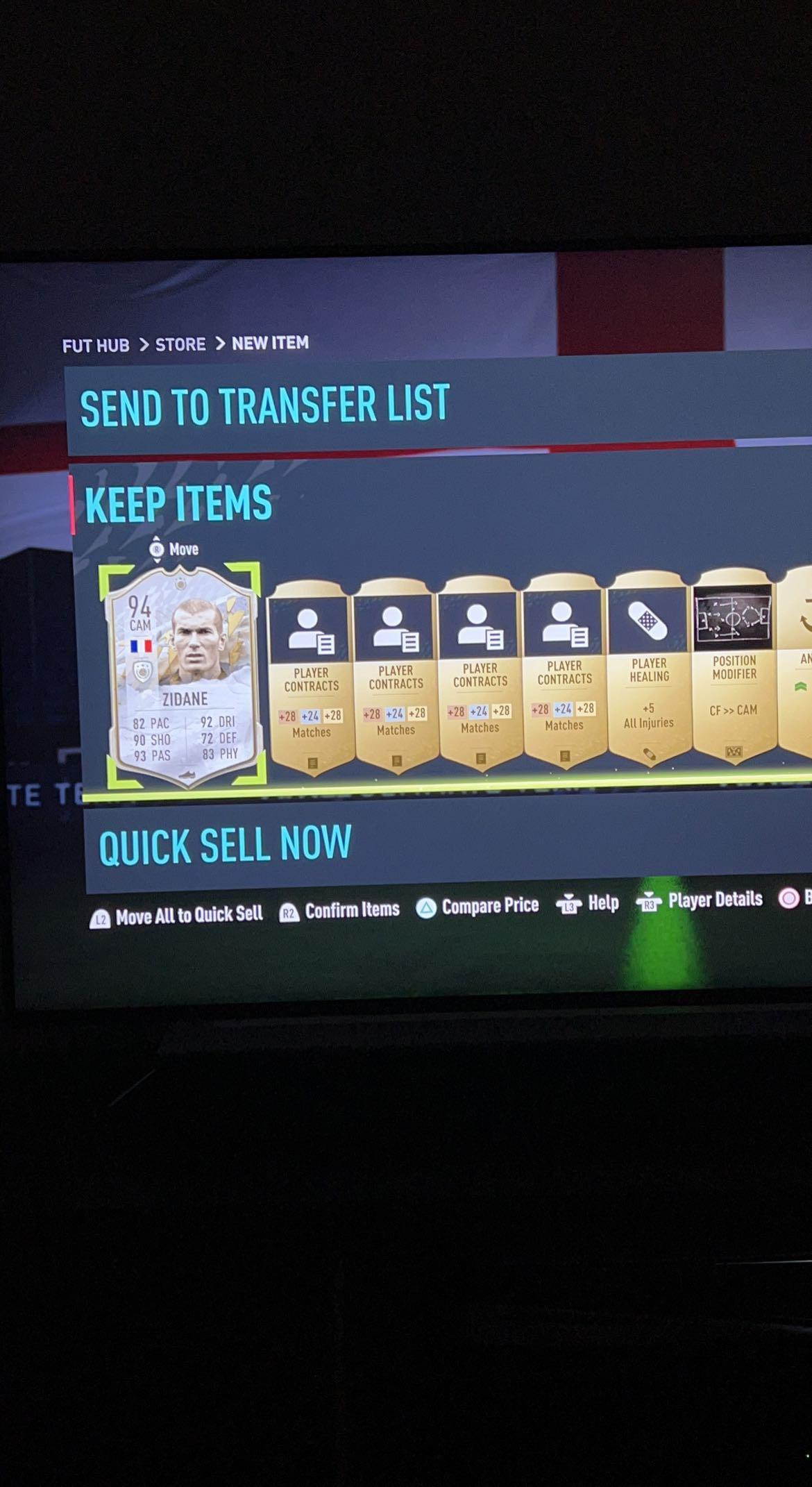 Got this guy in a rare gold pack r/FIFA22