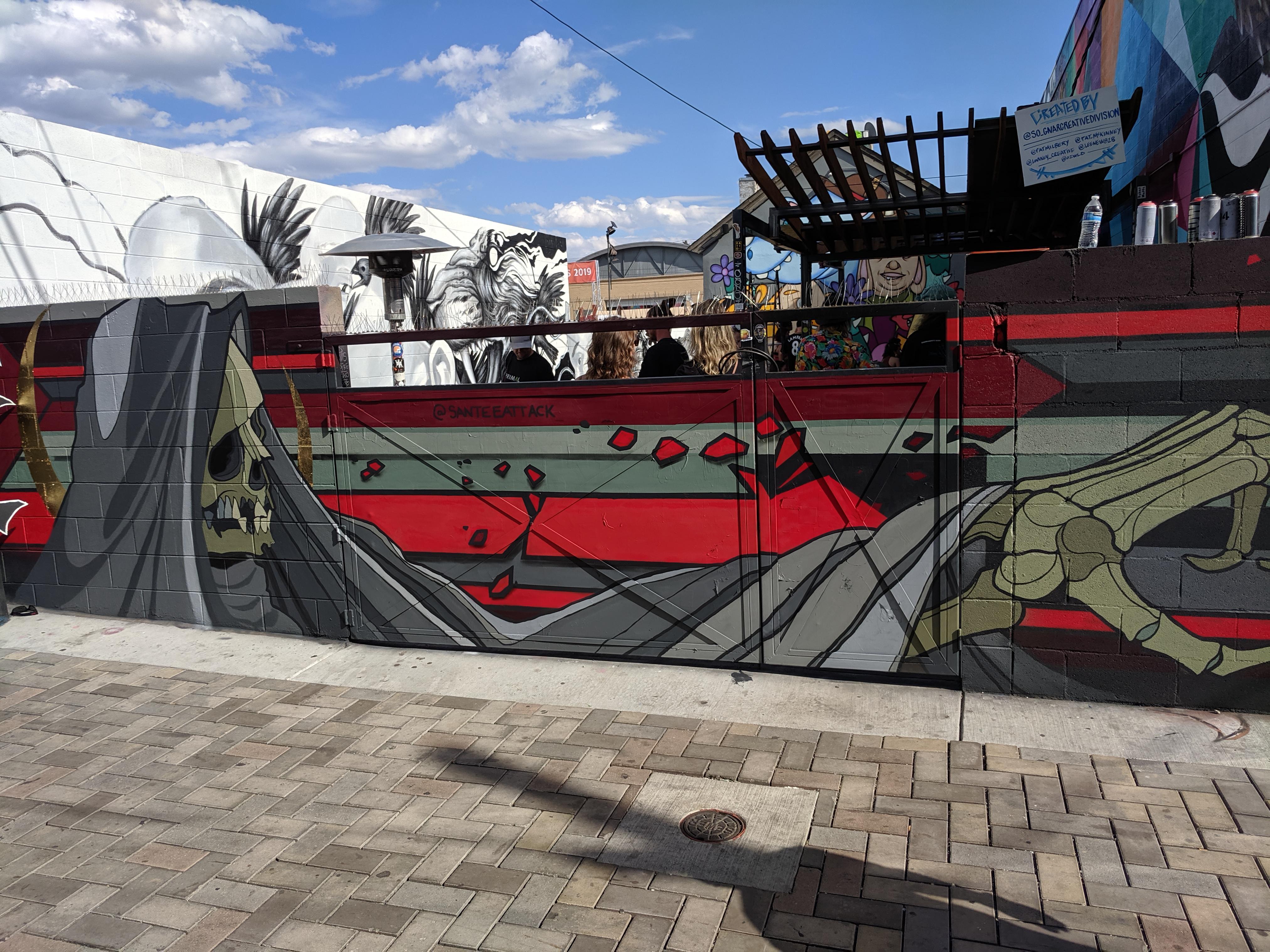 Crush walls Denver 2019 Graffiti