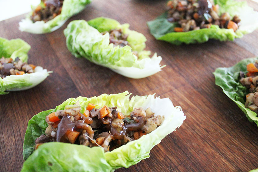 Vegan Chinese Style Lettuce Cups r/veganrecipes