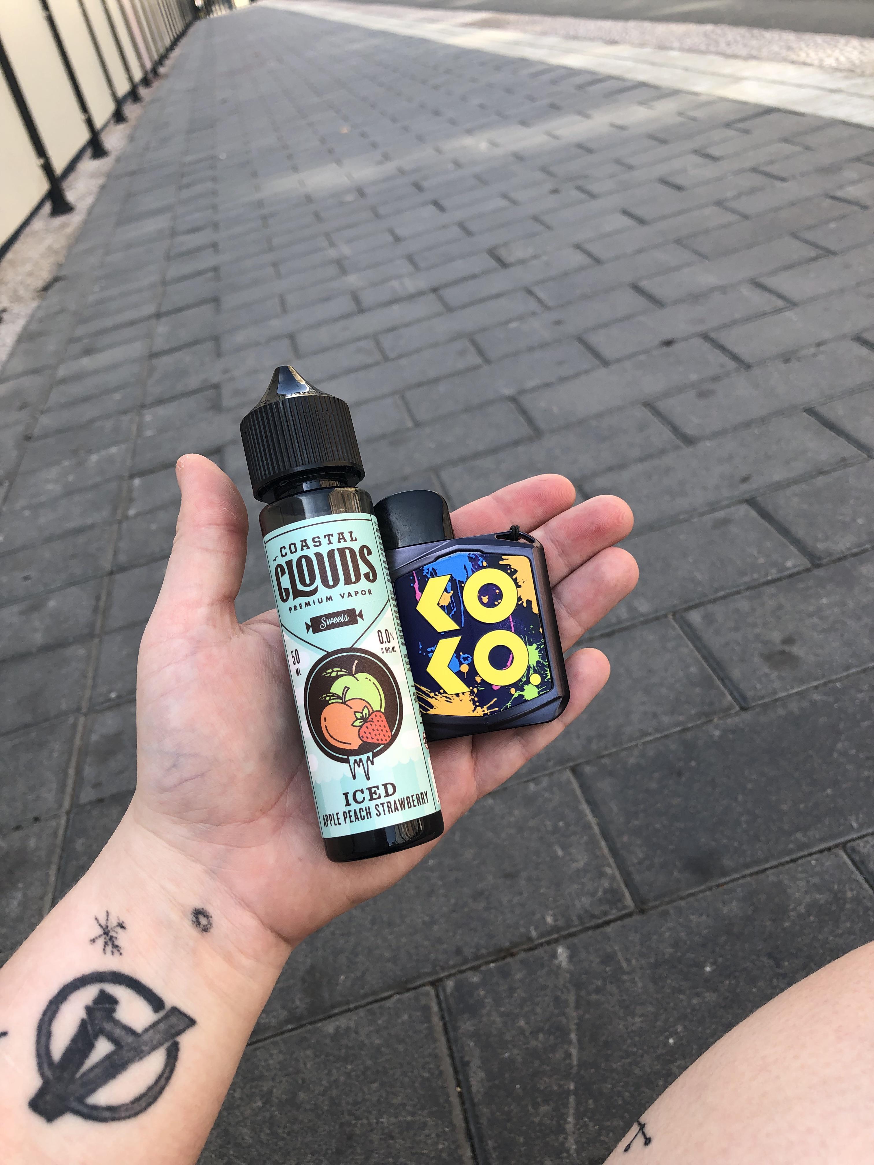 A friend brought me a gift juice from Denmark. Amazing flavour but damn does the sucralose ruin