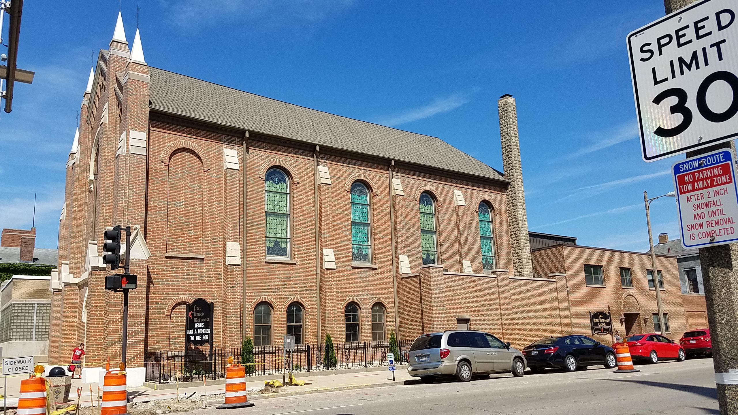 The big old Methodist church in Ottawa, Illinois r/illinois