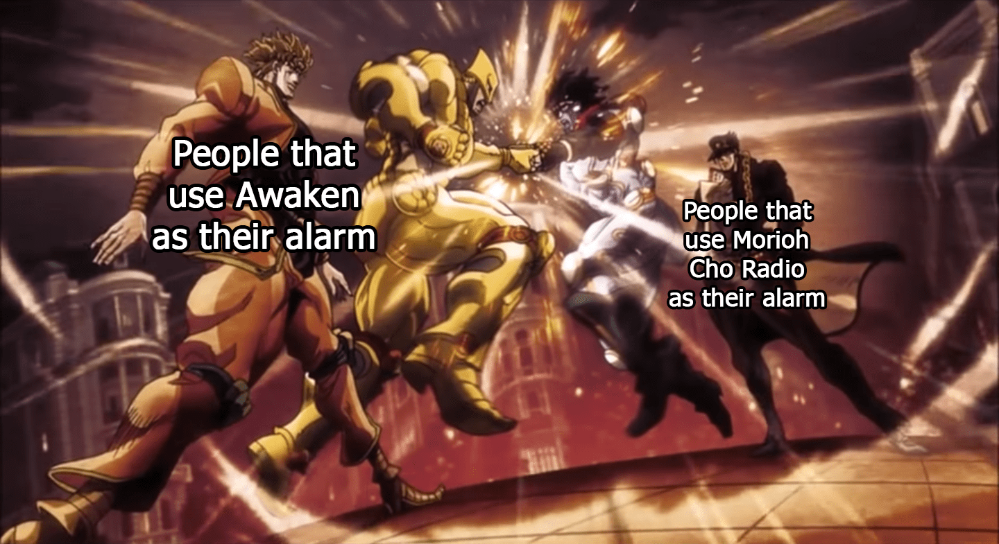 JoJo's Alarm Clock Adventure ShitPostCrusaders