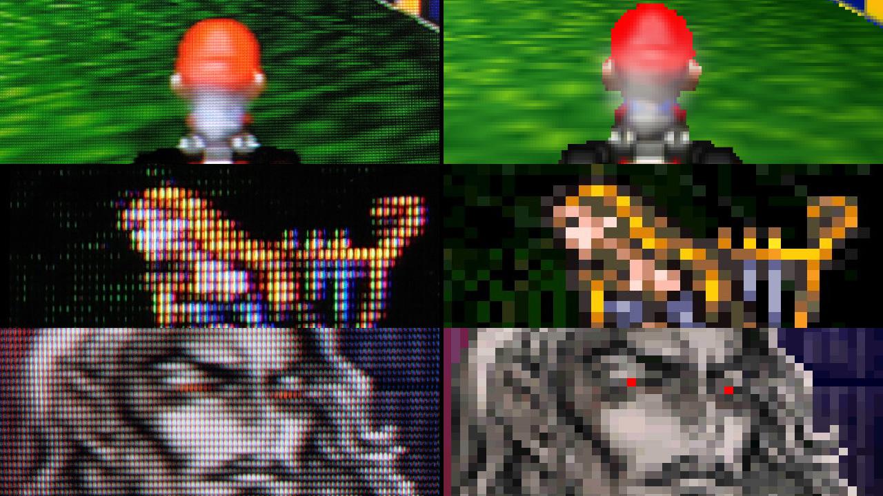 Best shader for getting games to look like this? r/RetroArch