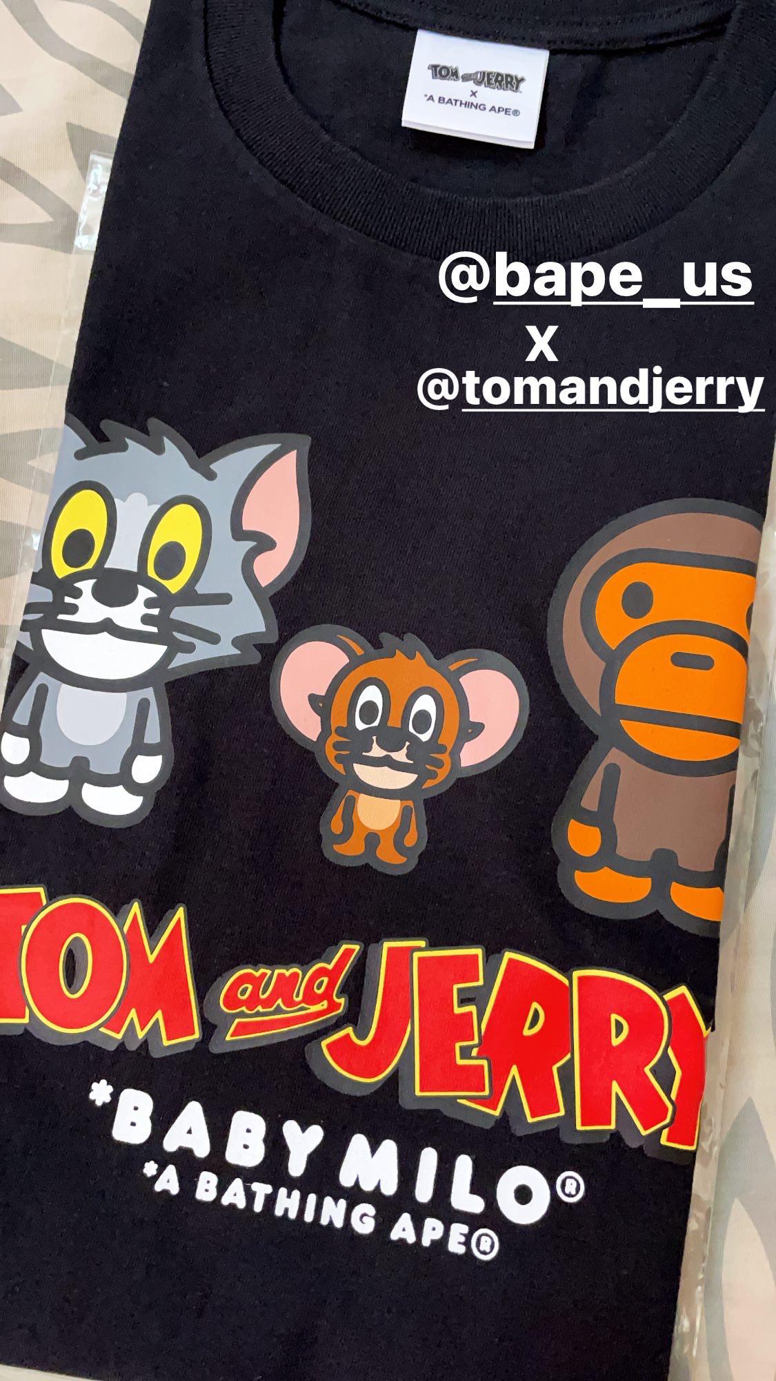 Tom & Jerry X Bape Collab 🔥 just came in r/bapeheads