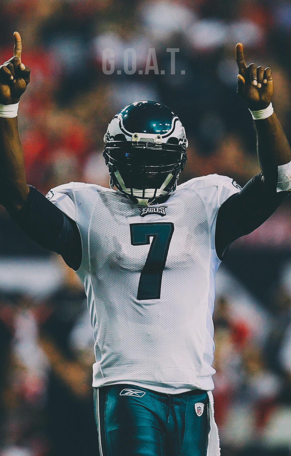 r/eagles Michael Vick phone wallpaper I edited thought