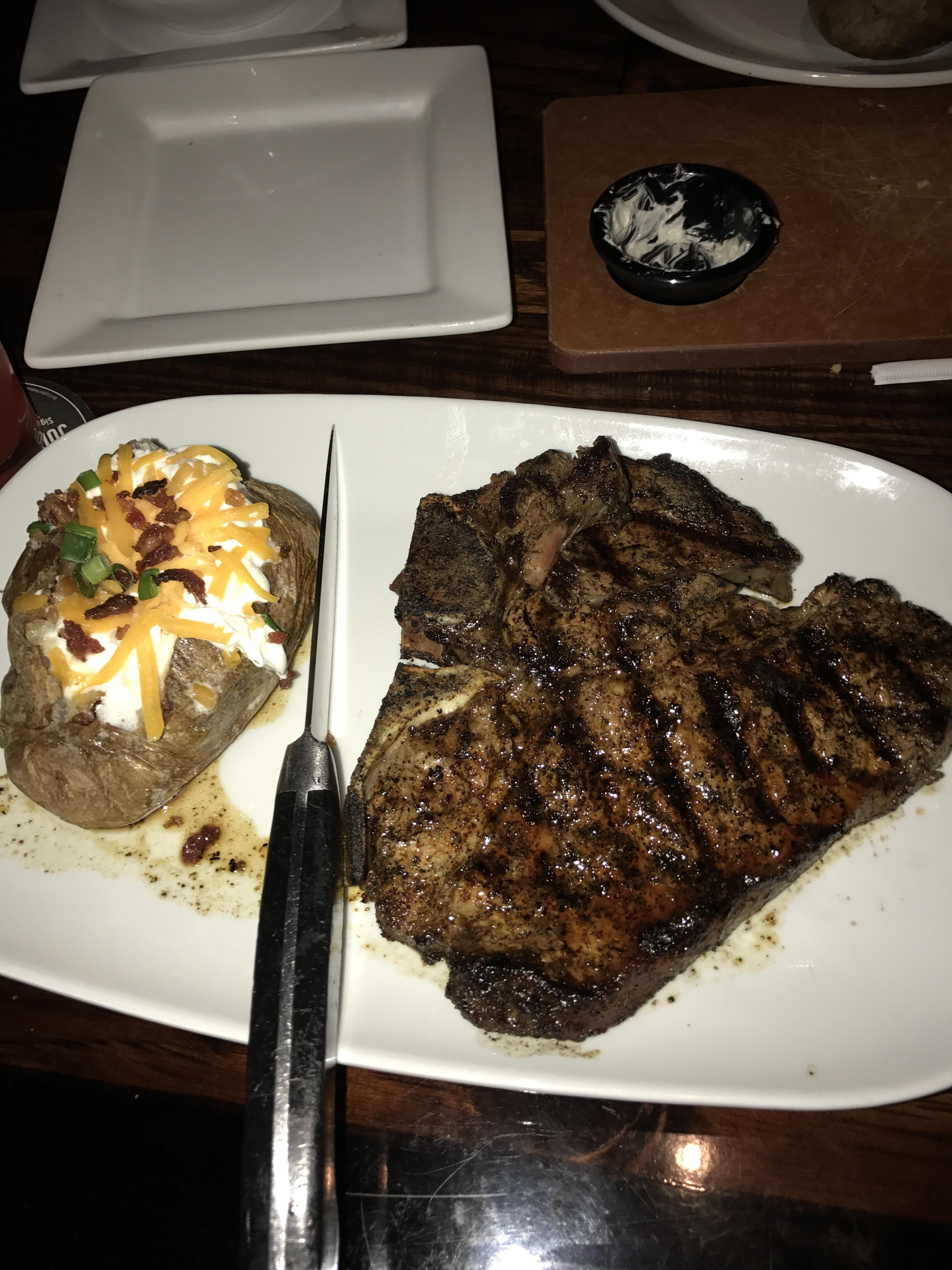 Birthday porterhouse r/steak