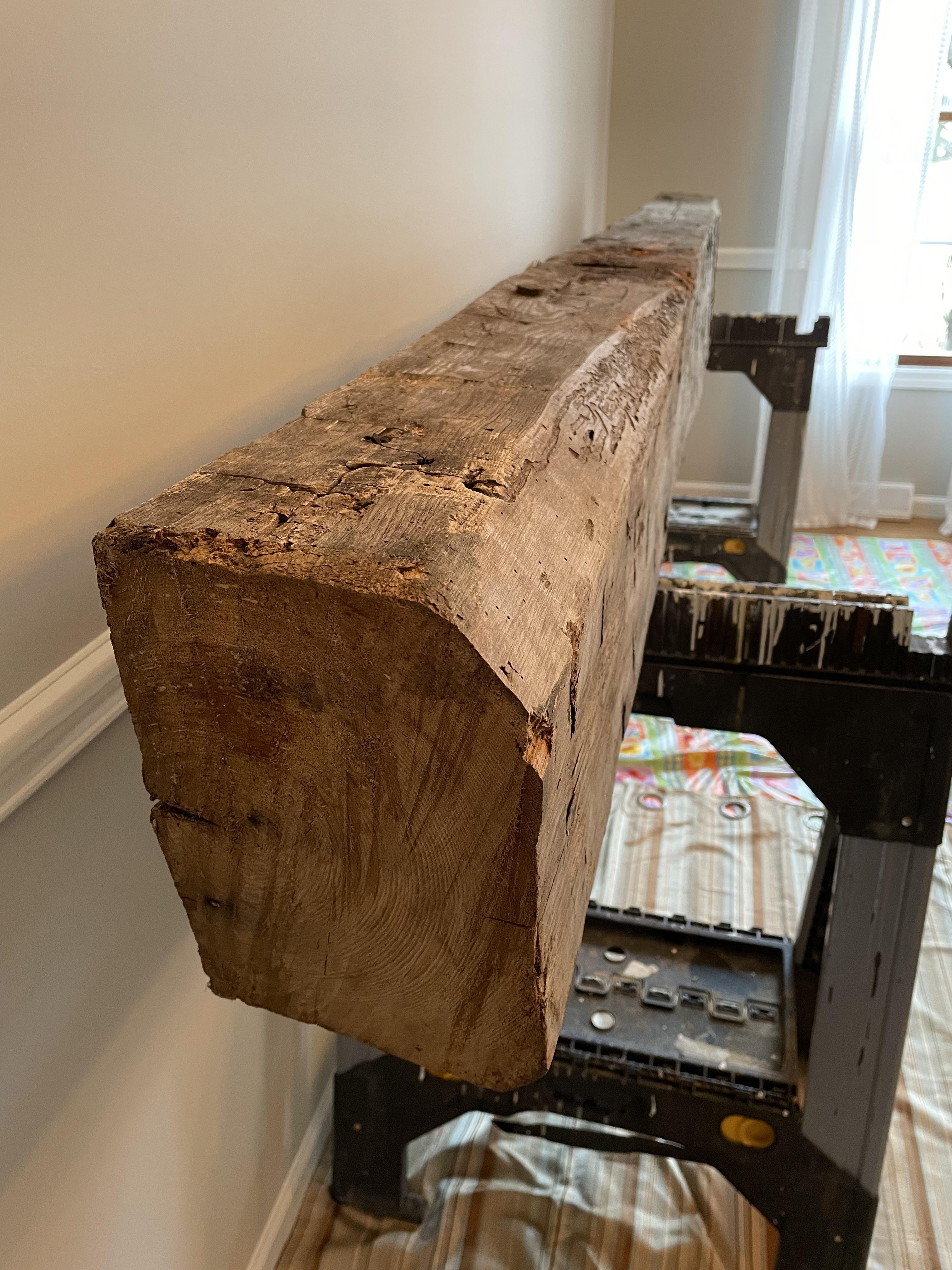Please help identify type of wood. Old barn beam from Northeast Ohio