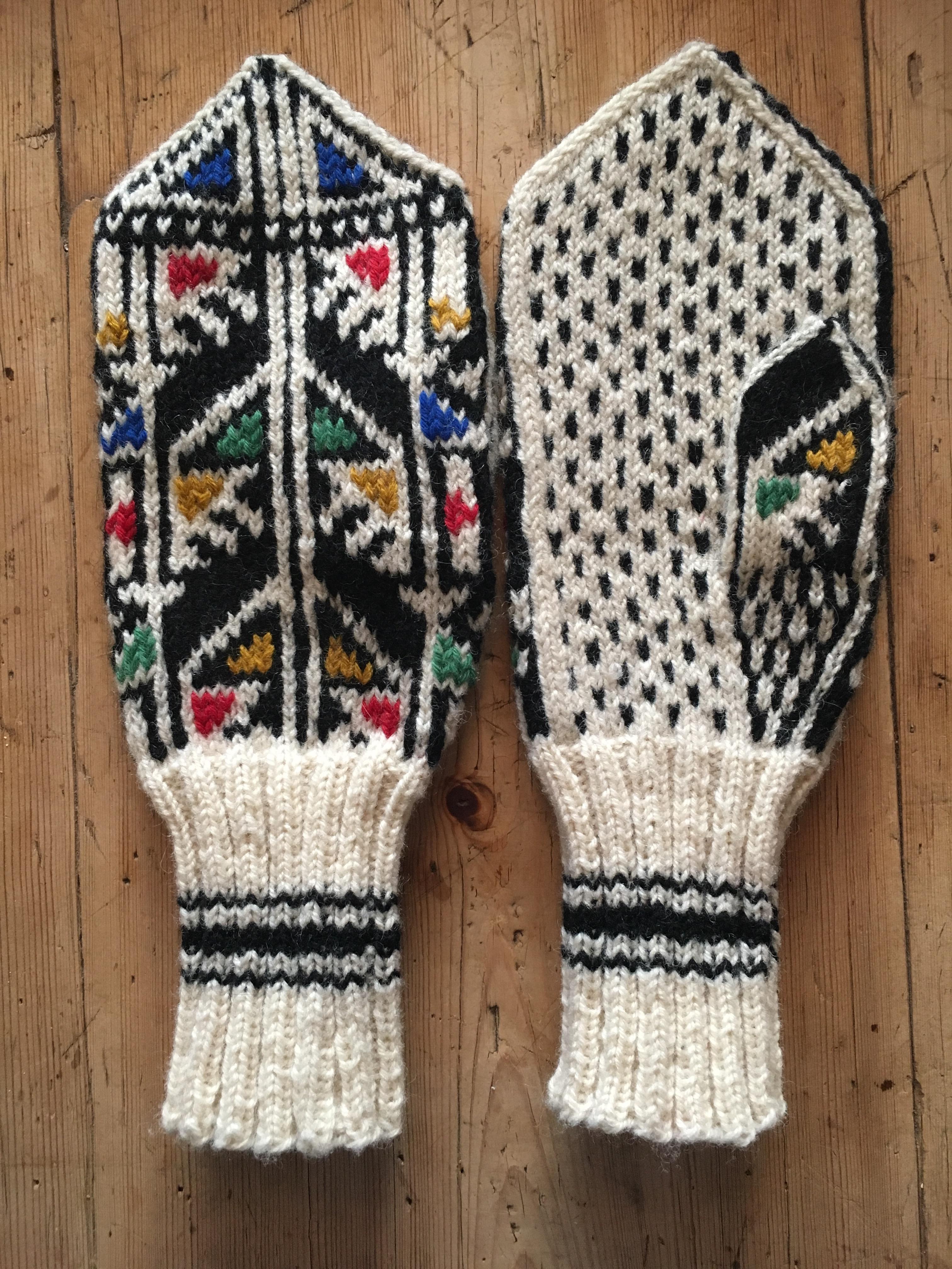 [FO] Norwegian mittens r/knitting