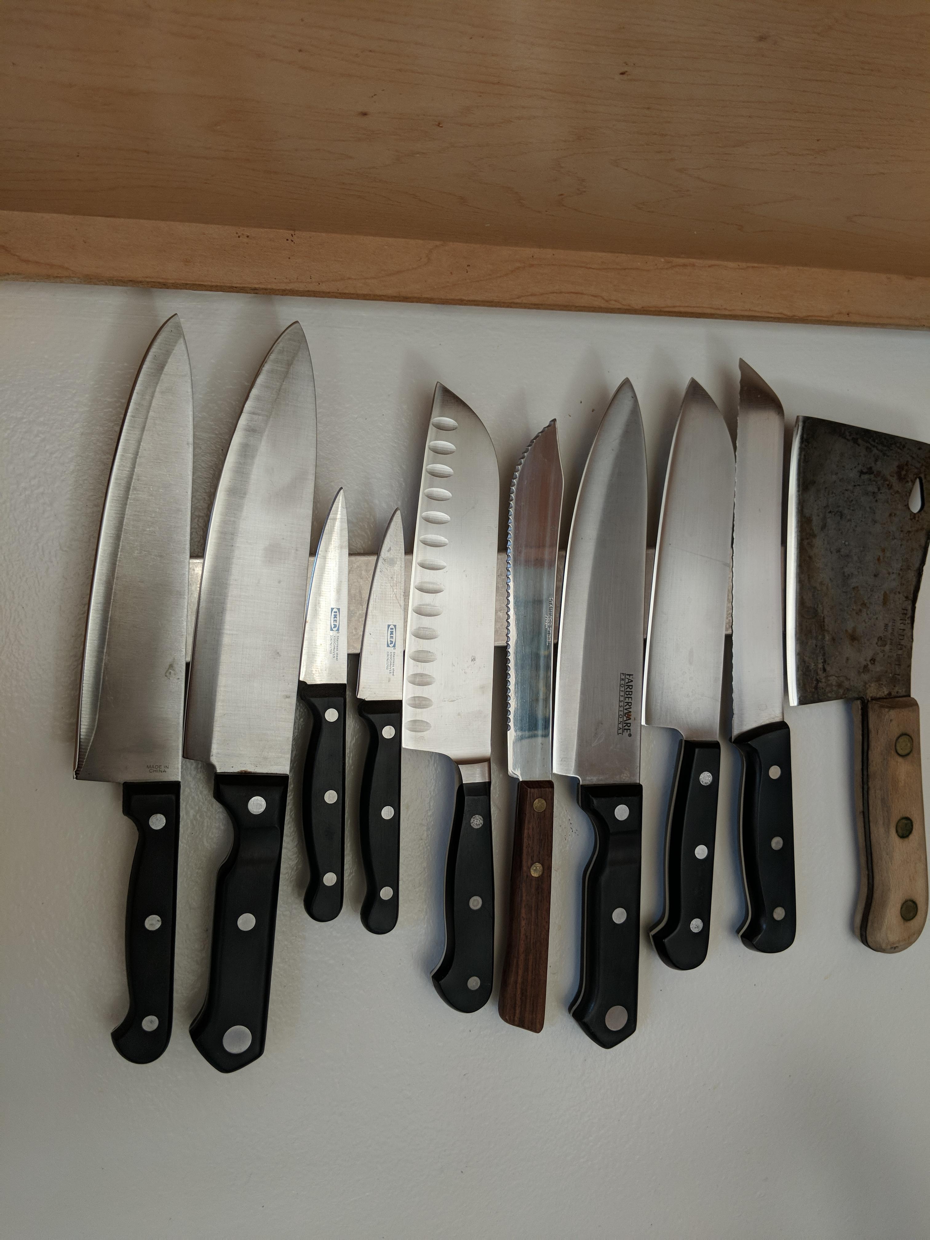 Got all my knives plus a few from Goodwill (8) sharpened